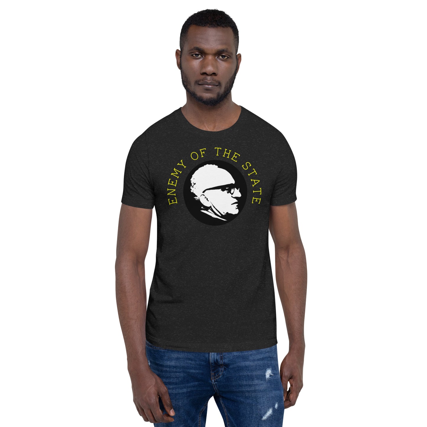 Anarchy Wear Gold "Enemy of The State" Unisex t-shirt