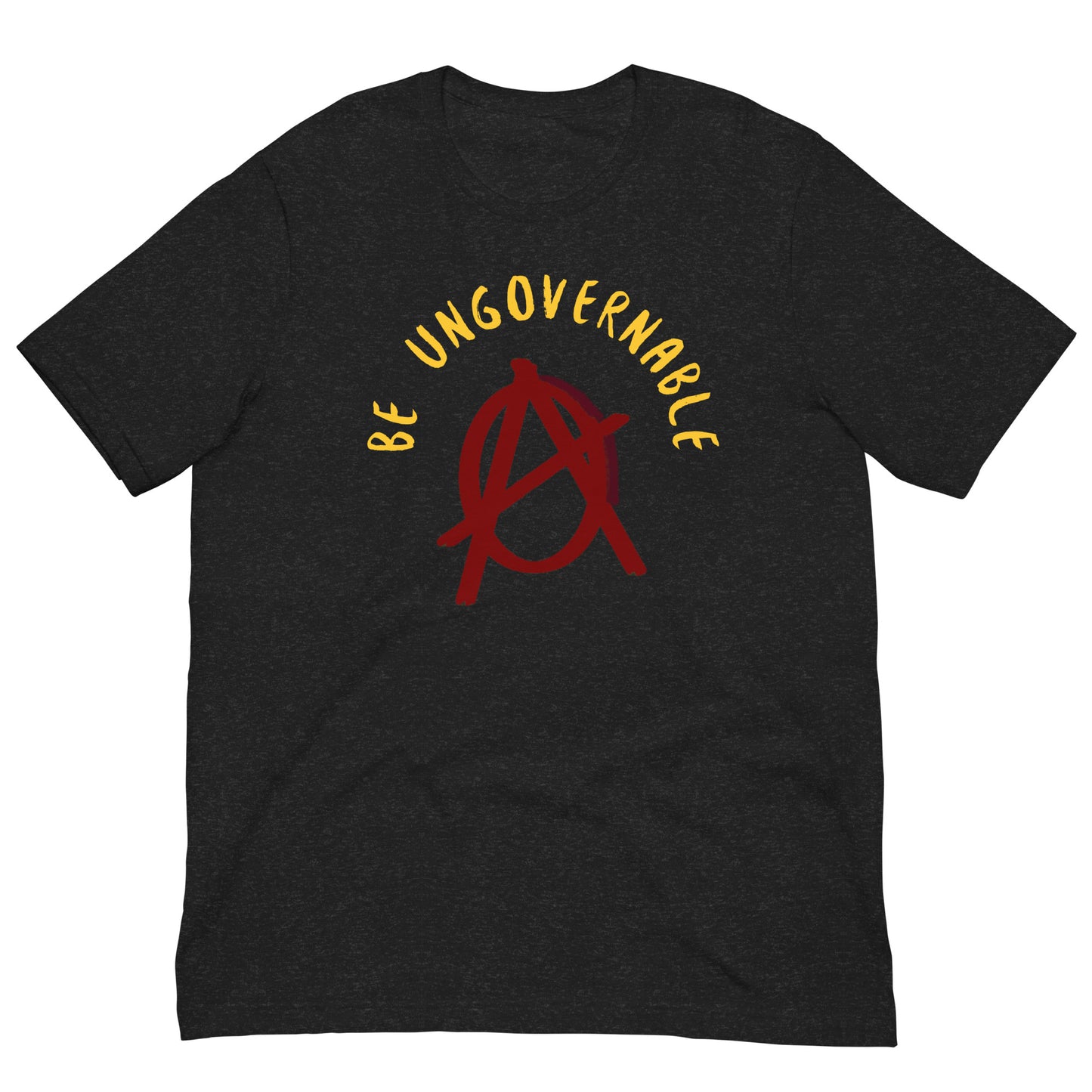 Anarchy Wear "Be Ungovernable" Red Unisex t-shirt
