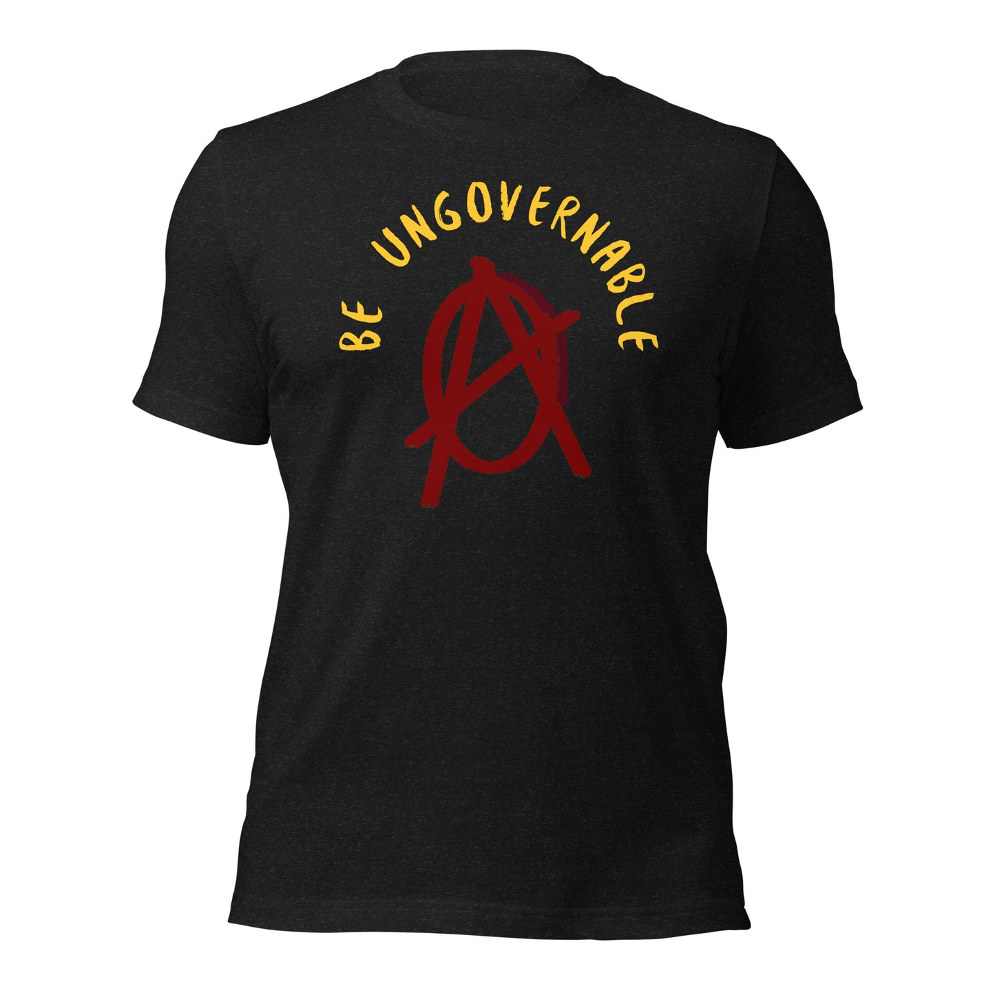 Anarchy Wear "Be Ungovernable" Red Unisex t-shirt