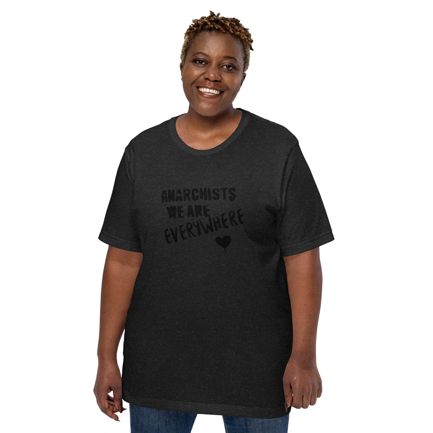 Anarchy Wear "We Are Every Where" Black Unisex t-shirt