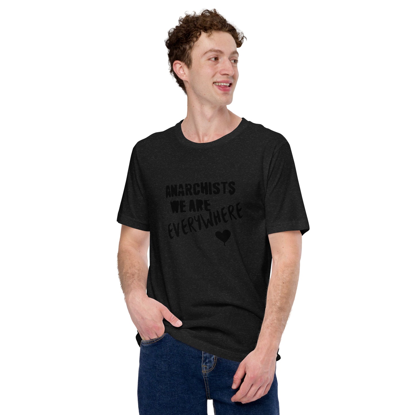 Anarchy Wear "We Are Every Where" Black Unisex t-shirt