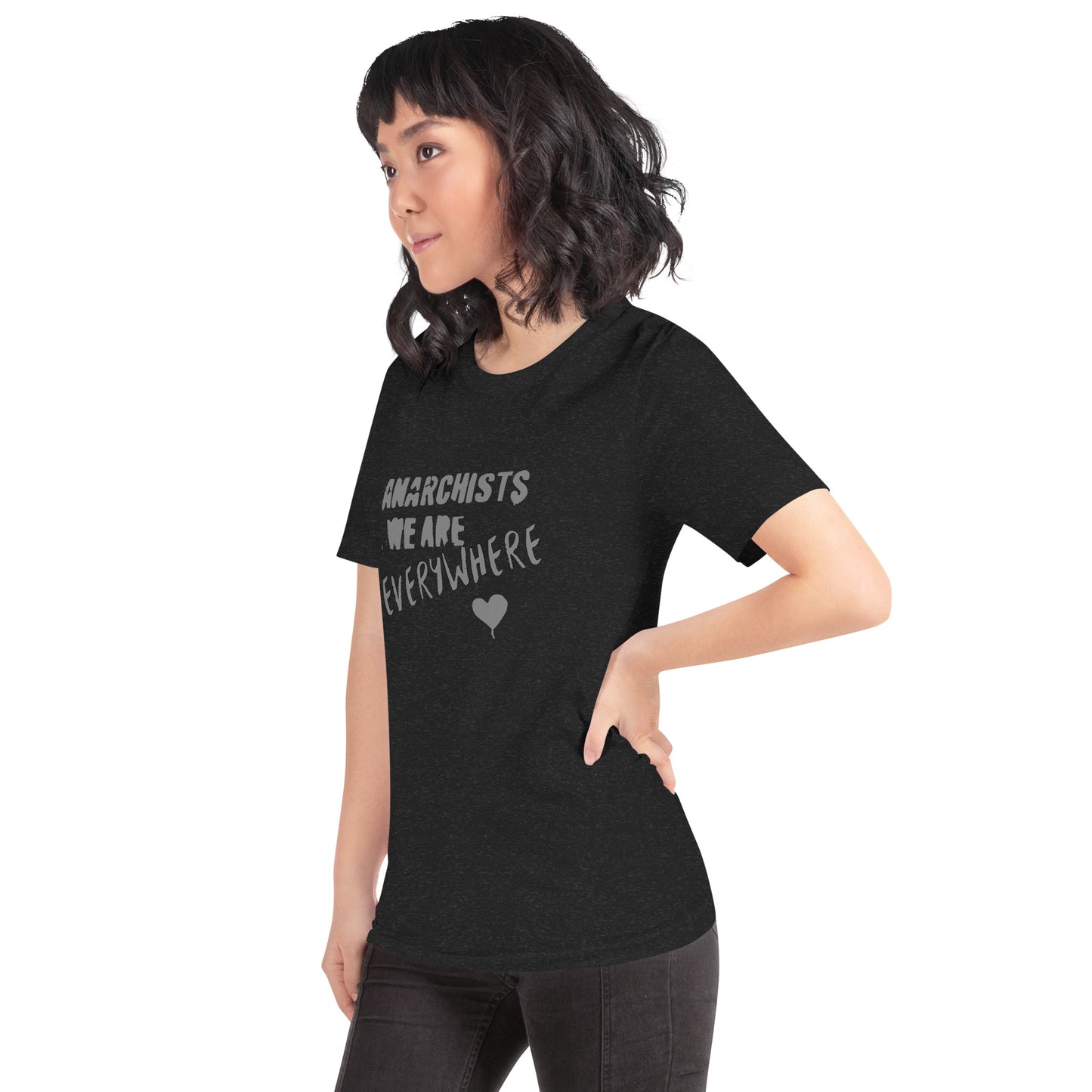 Anarchy Wear "We Are Every Where" Agora Grey Unisex t-shirt