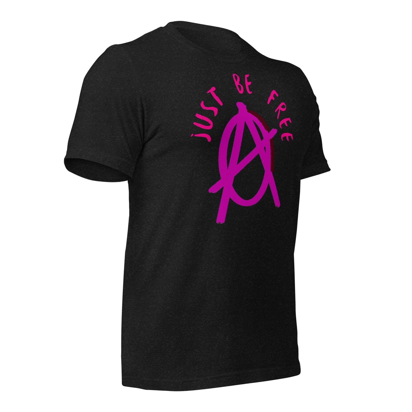 Anarchy Wear "Just Be Free" Pink Unisex t-shirt - AnarchyWear