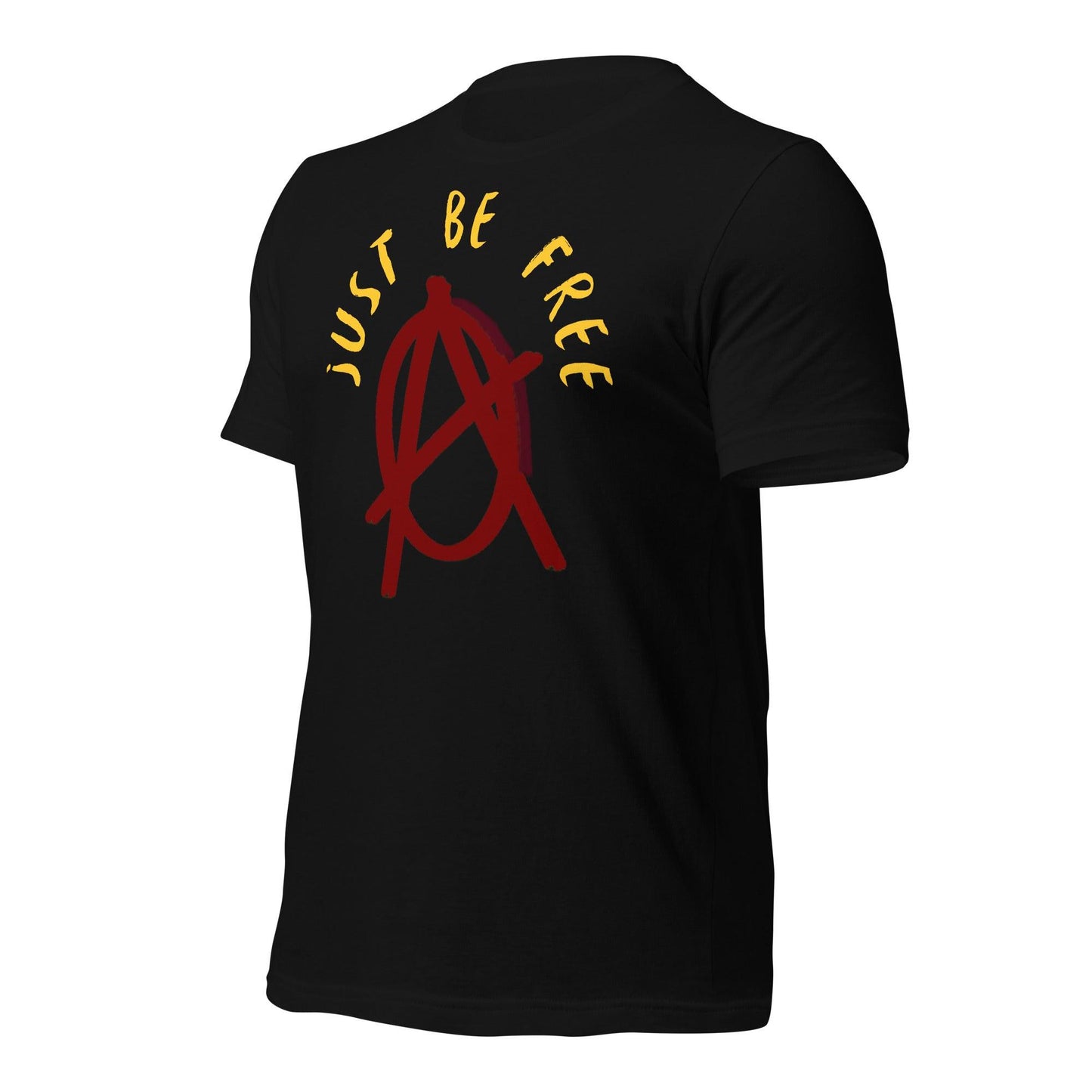 Anarchy Wear "Just Be Free" Red Unisex t-shirt - AnarchyWear