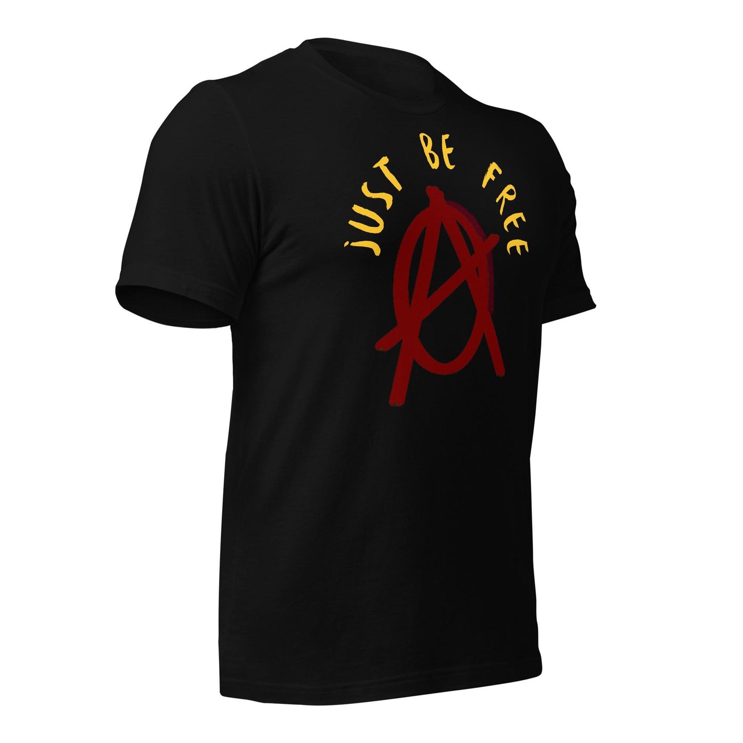 Anarchy Wear "Just Be Free" Red Unisex t-shirt - AnarchyWear