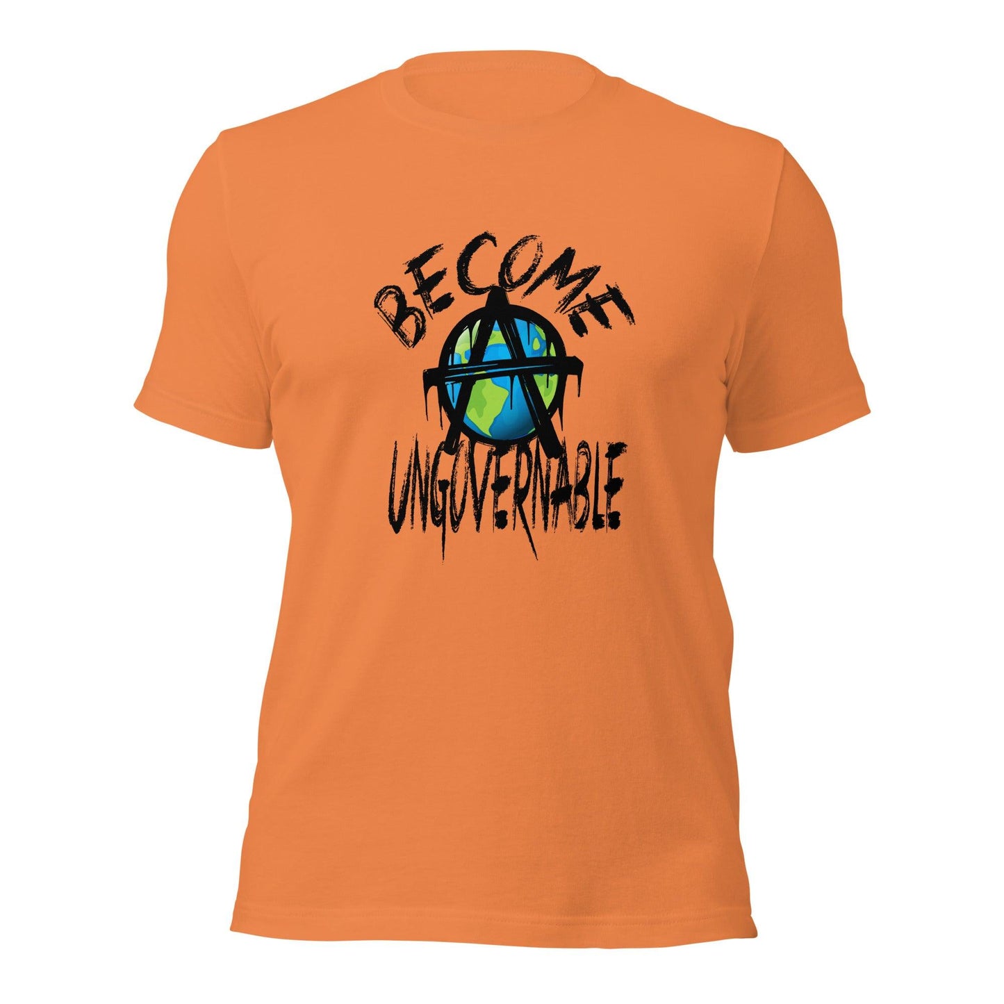 "Become Ungovernable" By @DigitalDuelist Unisex t-shirt - AnarchyWear