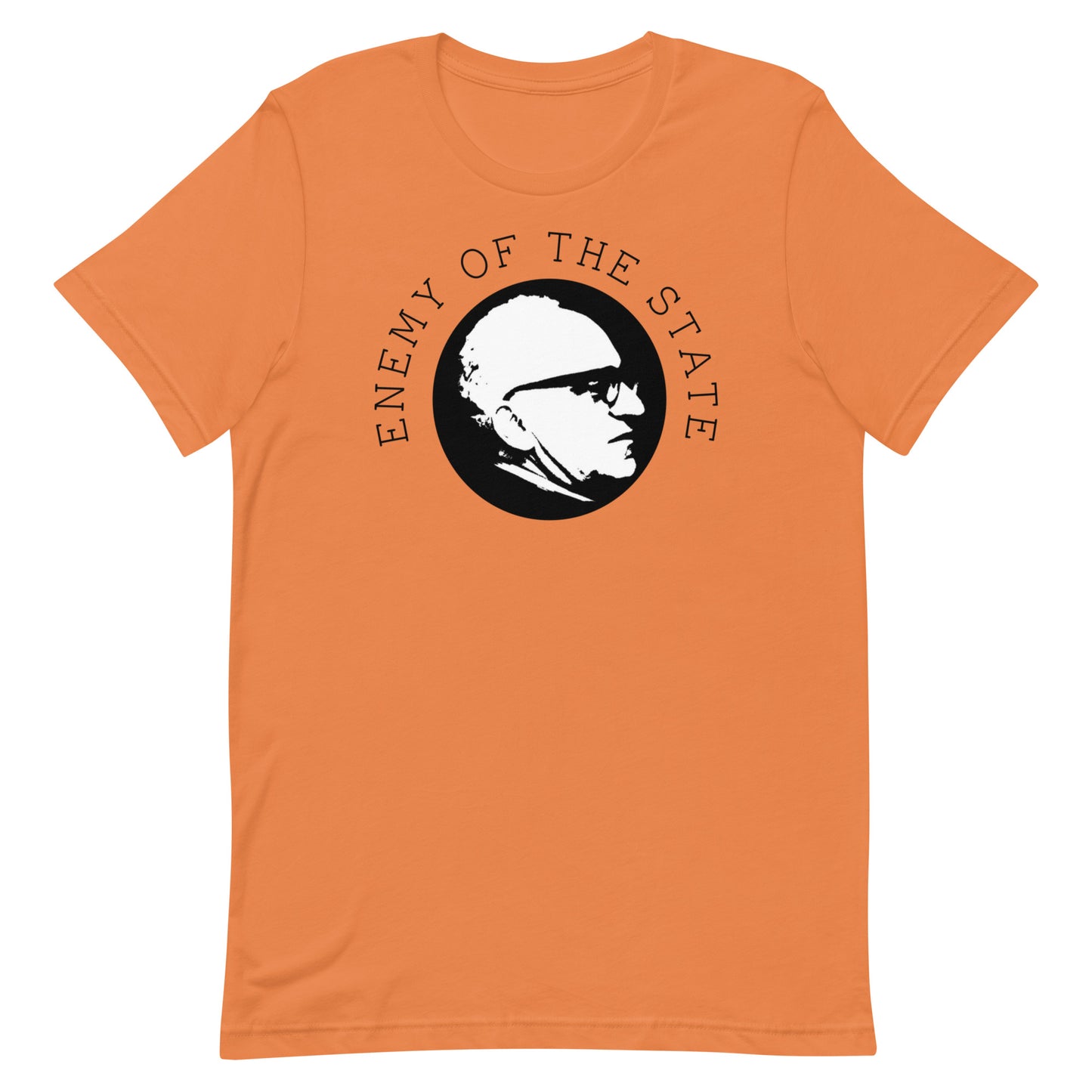 Anarchy Wear Black on Pastels "Enemy of The State" Unisex t-shirt