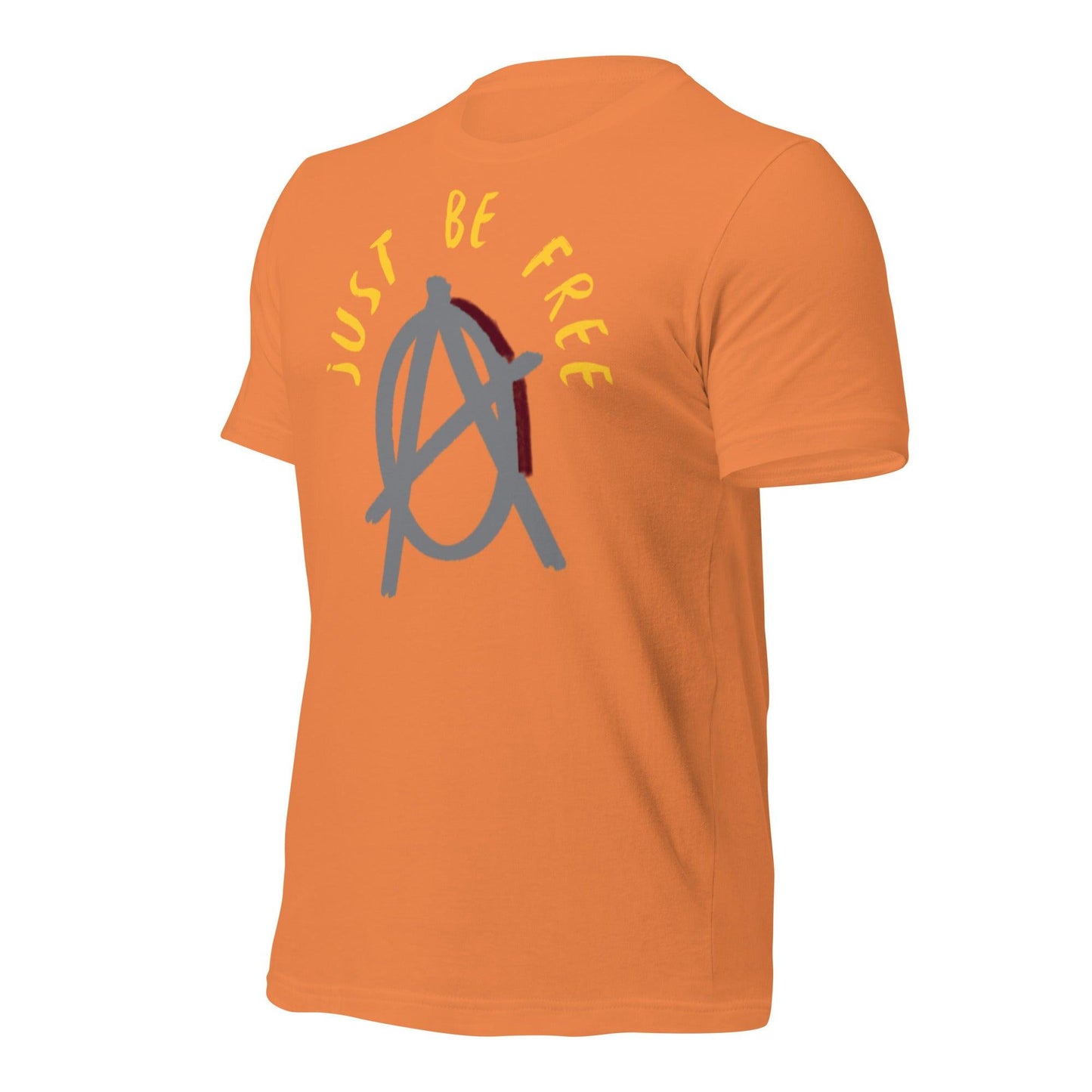 Anarchy Wear "Just Be Free" Grey Pastels Unisex t-shirt - AnarchyWear