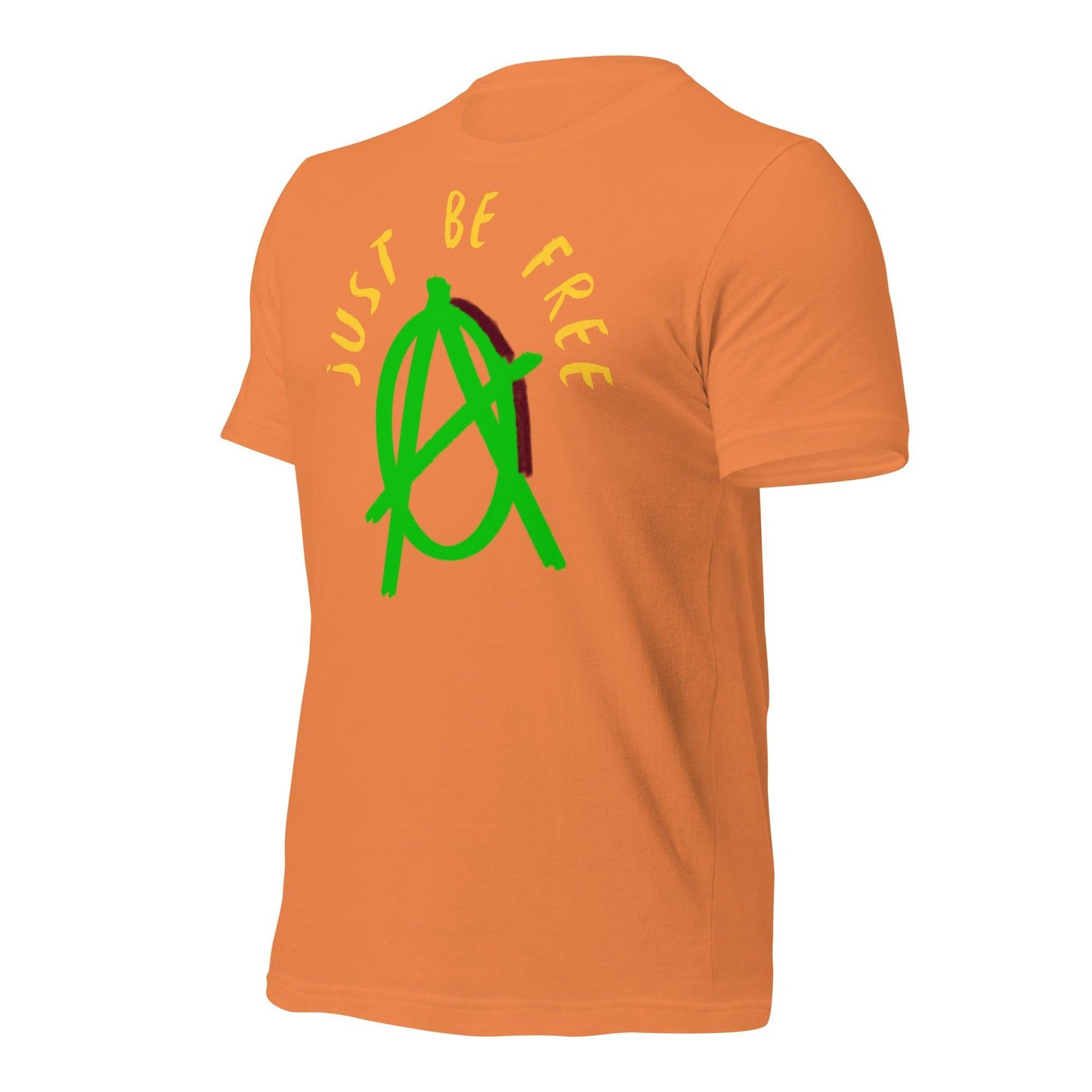 Anarchy Wear "Just Be Free" Green Pastels Unisex t-shirt - AnarchyWear