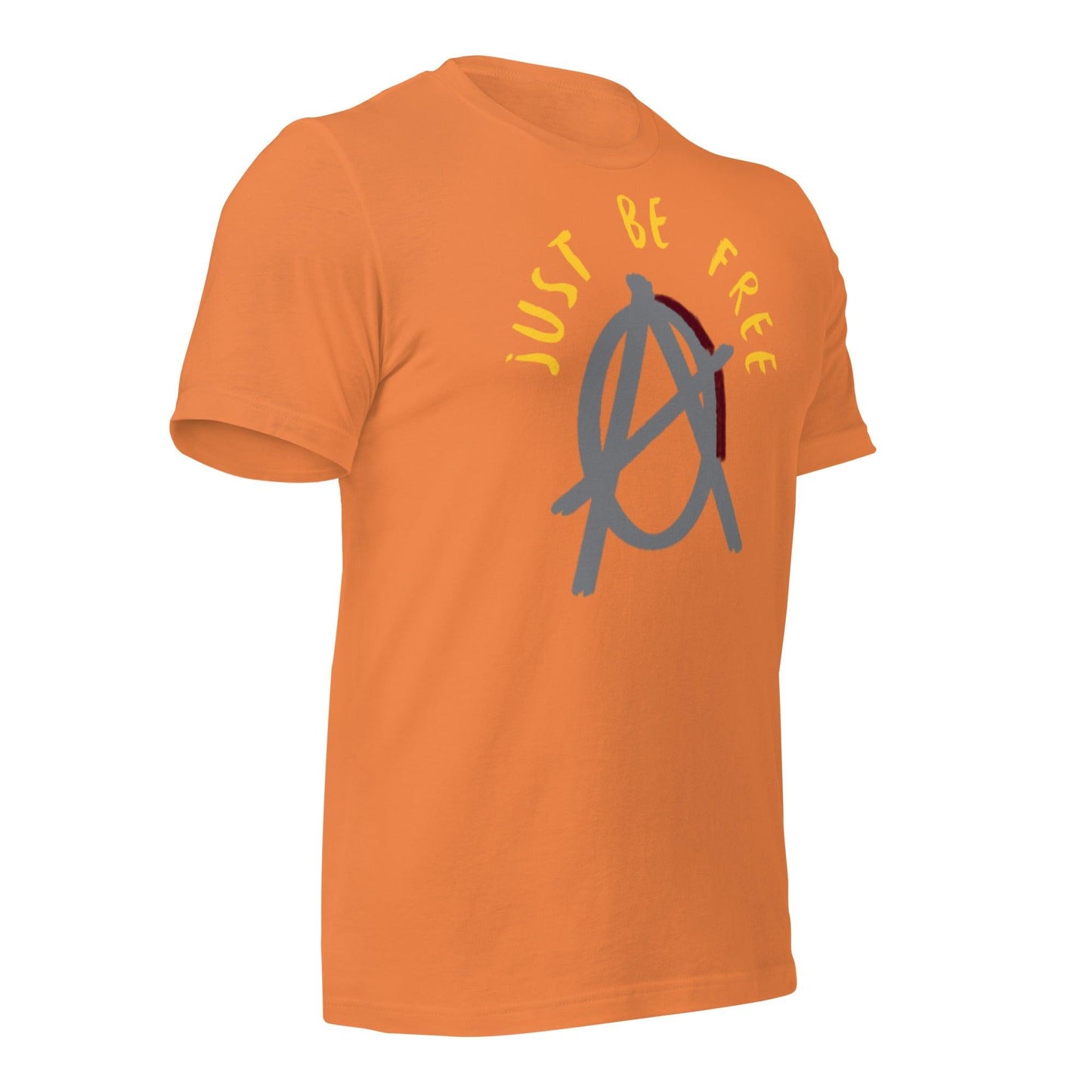 Anarchy Wear "Just Be Free" Grey Pastels Unisex t-shirt - AnarchyWear