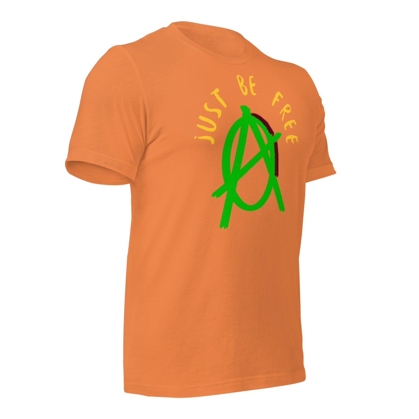 Anarchy Wear "Just Be Free" Green Pastels Unisex t-shirt - AnarchyWear