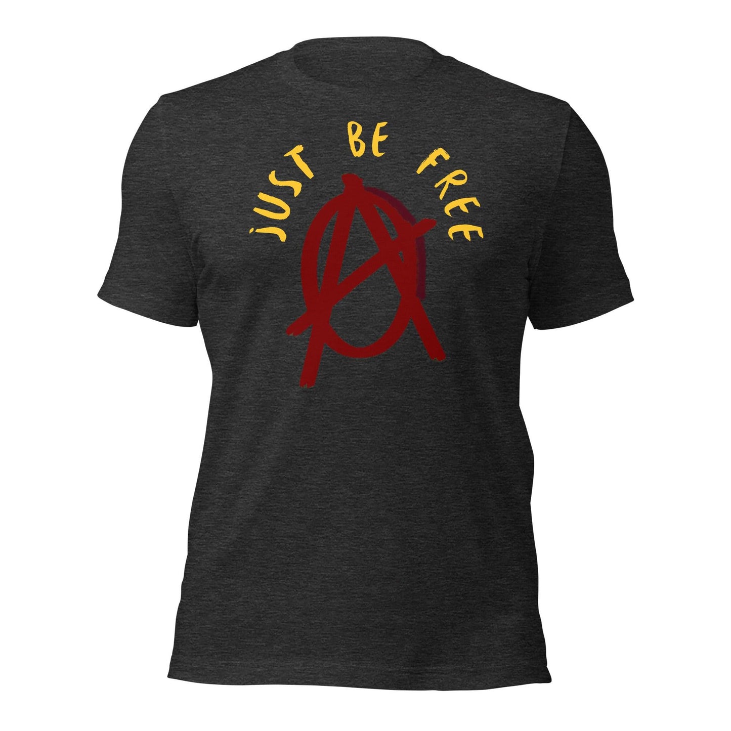 Anarchy Wear "Just Be Free" Red Unisex t-shirt - AnarchyWear