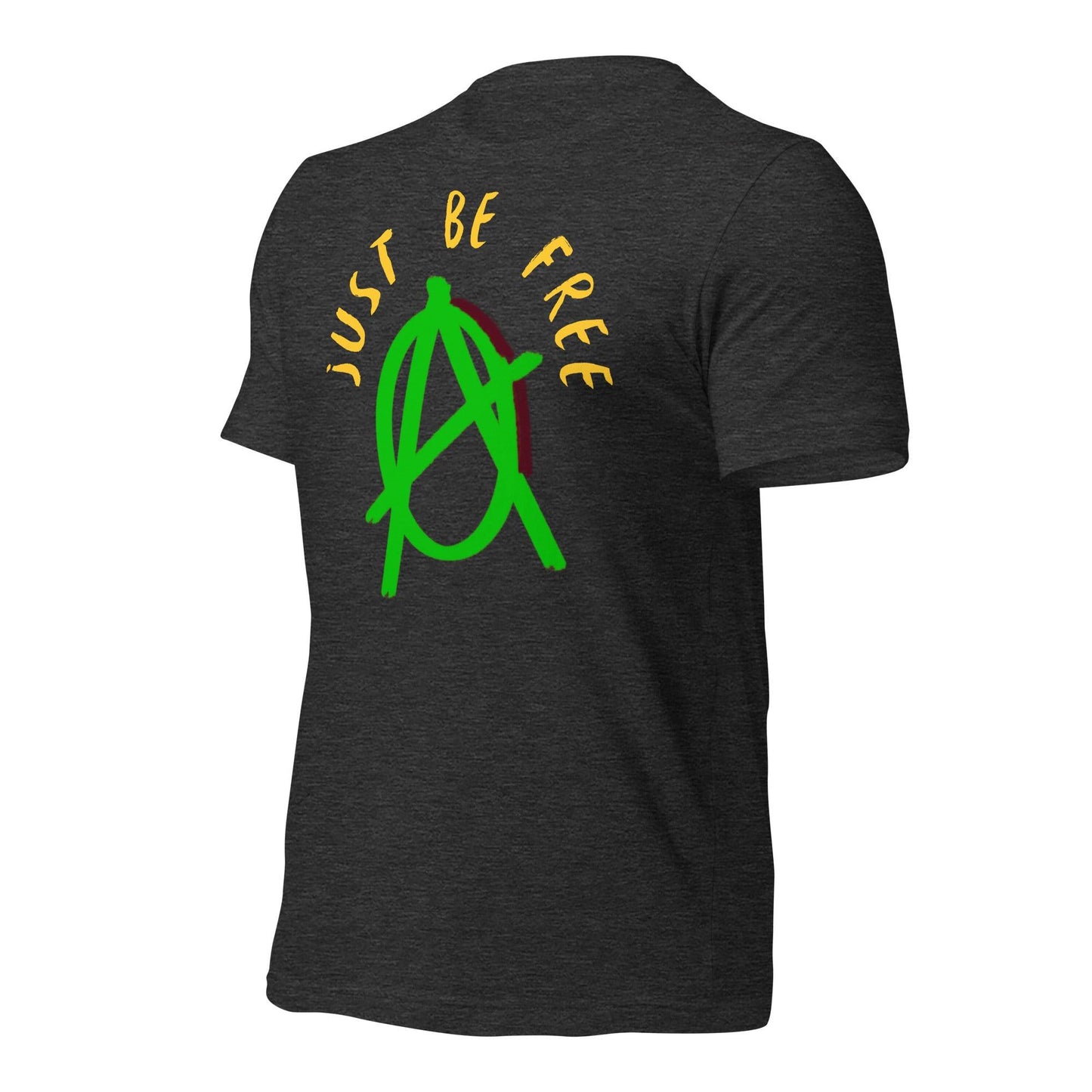 Anarchy Wear "Just Be Free" Green Unisex t-shirt - AnarchyWear