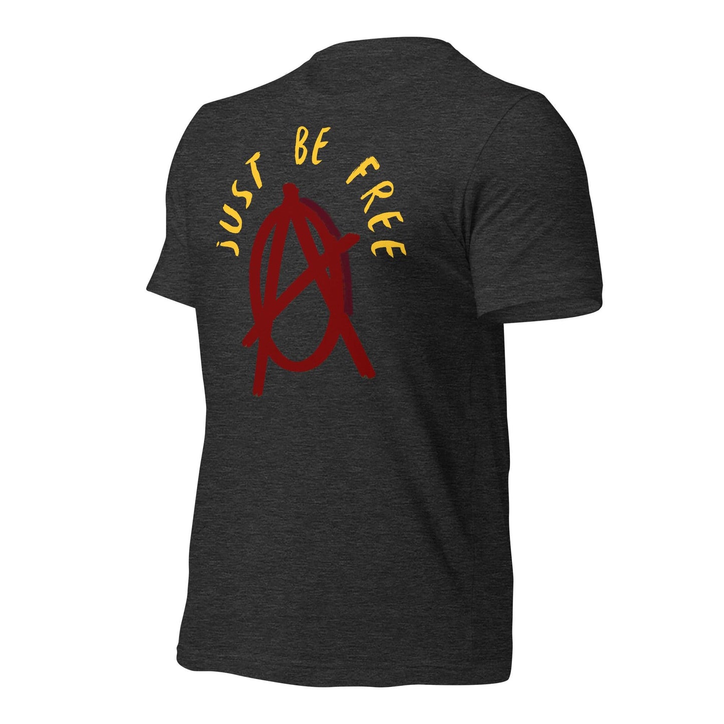 Anarchy Wear "Just Be Free" Red Unisex t-shirt - AnarchyWear