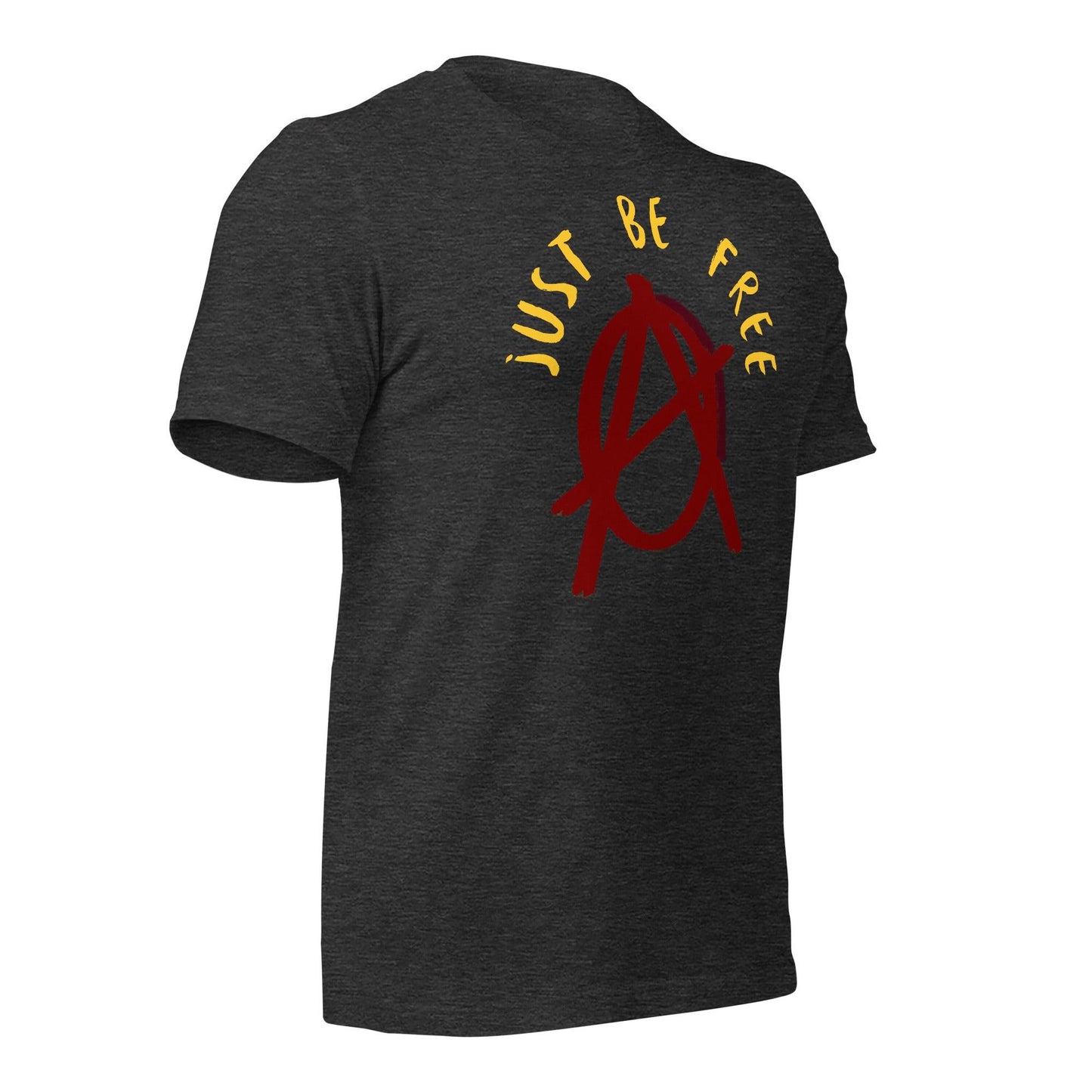 Anarchy Wear "Just Be Free" Red Unisex t-shirt - AnarchyWear