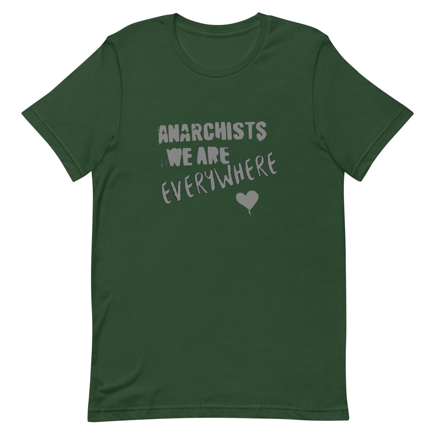 Anarchy Wear "We Are Every Where" Agora Grey Unisex t-shirt