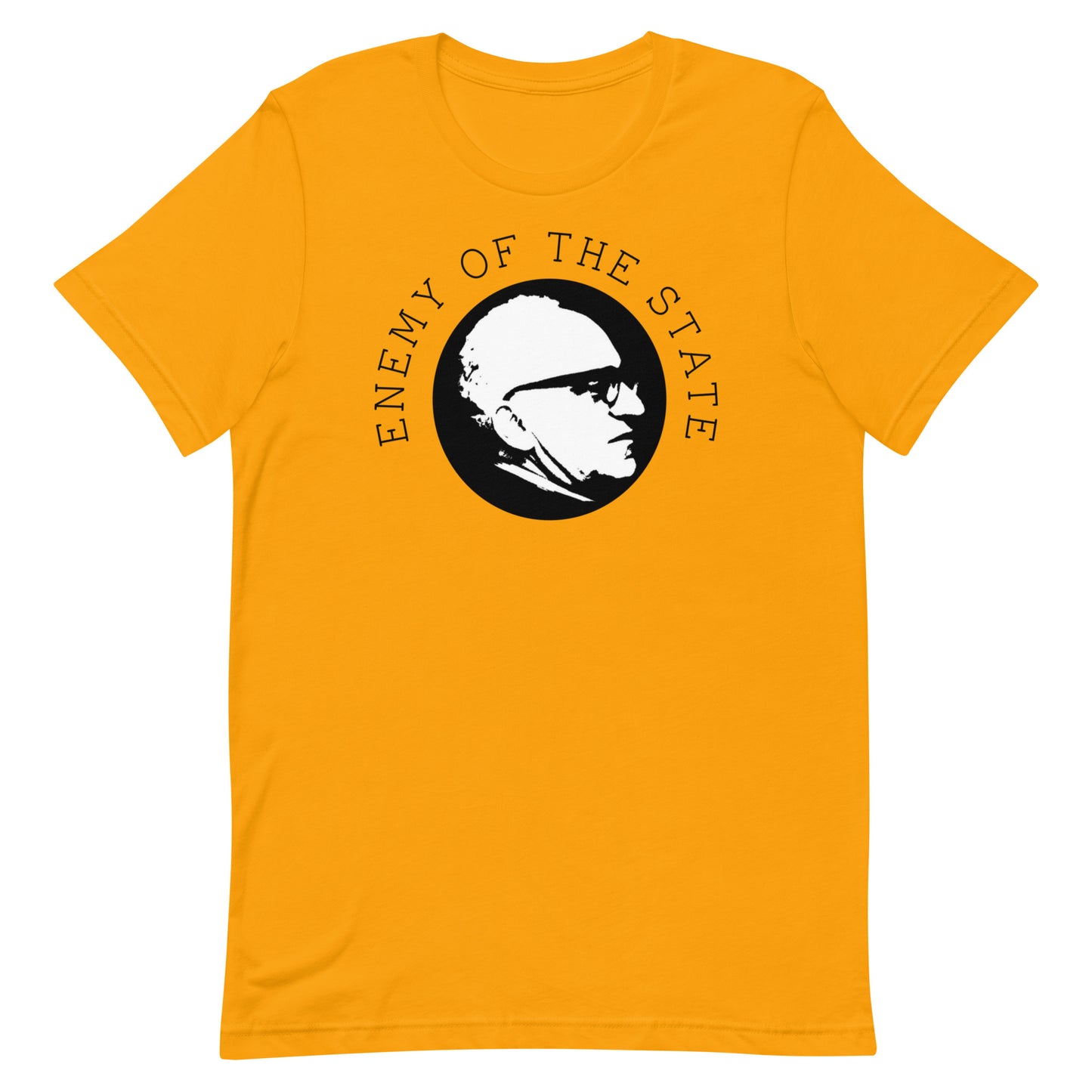 Anarchy Wear Black on Pastels "Enemy of The State" Unisex t-shirt