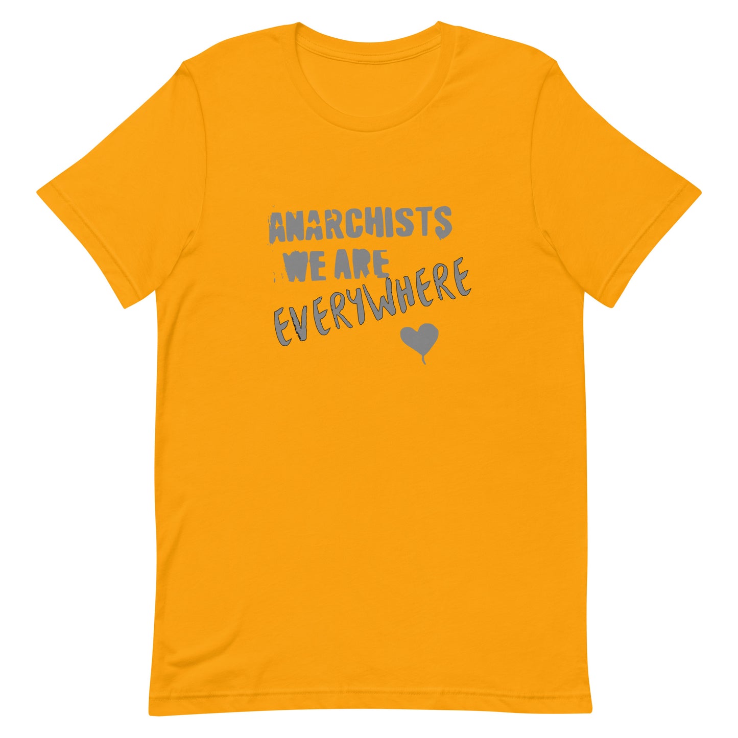 Anarchy Wear "We Are Every Where" Agora Grey Unisex t-shirt