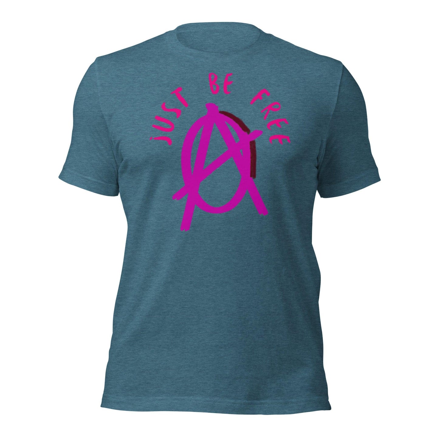 Anarchy Wear "Just Be Free" Pink Unisex t-shirt - AnarchyWear