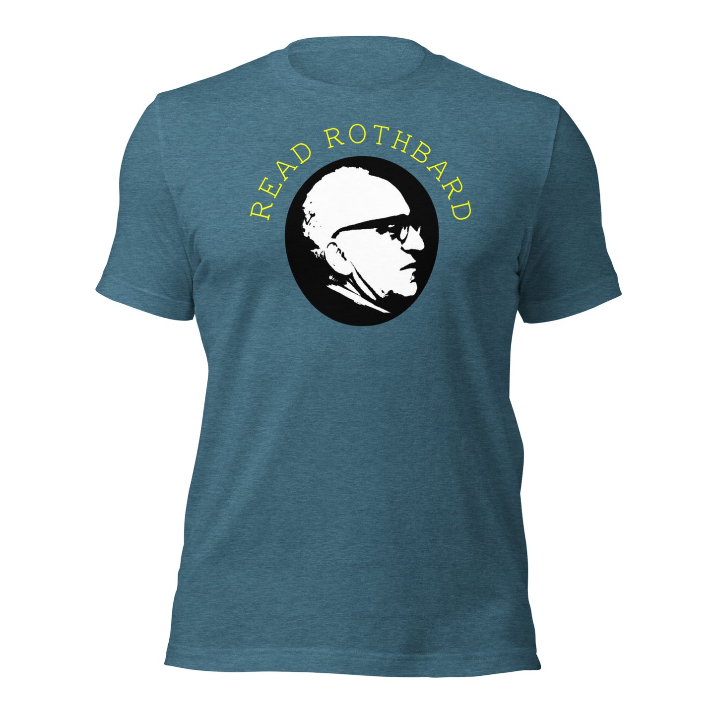 Anarchy Wear Gold "Read Rothbard" Unisex t-shirt