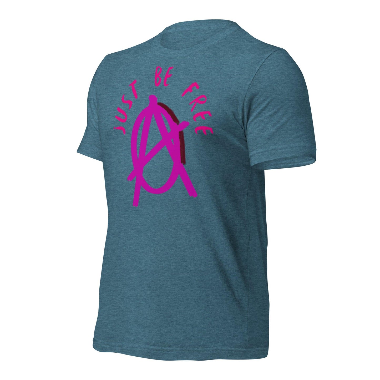 Anarchy Wear "Just Be Free" Pink Unisex t-shirt - AnarchyWear