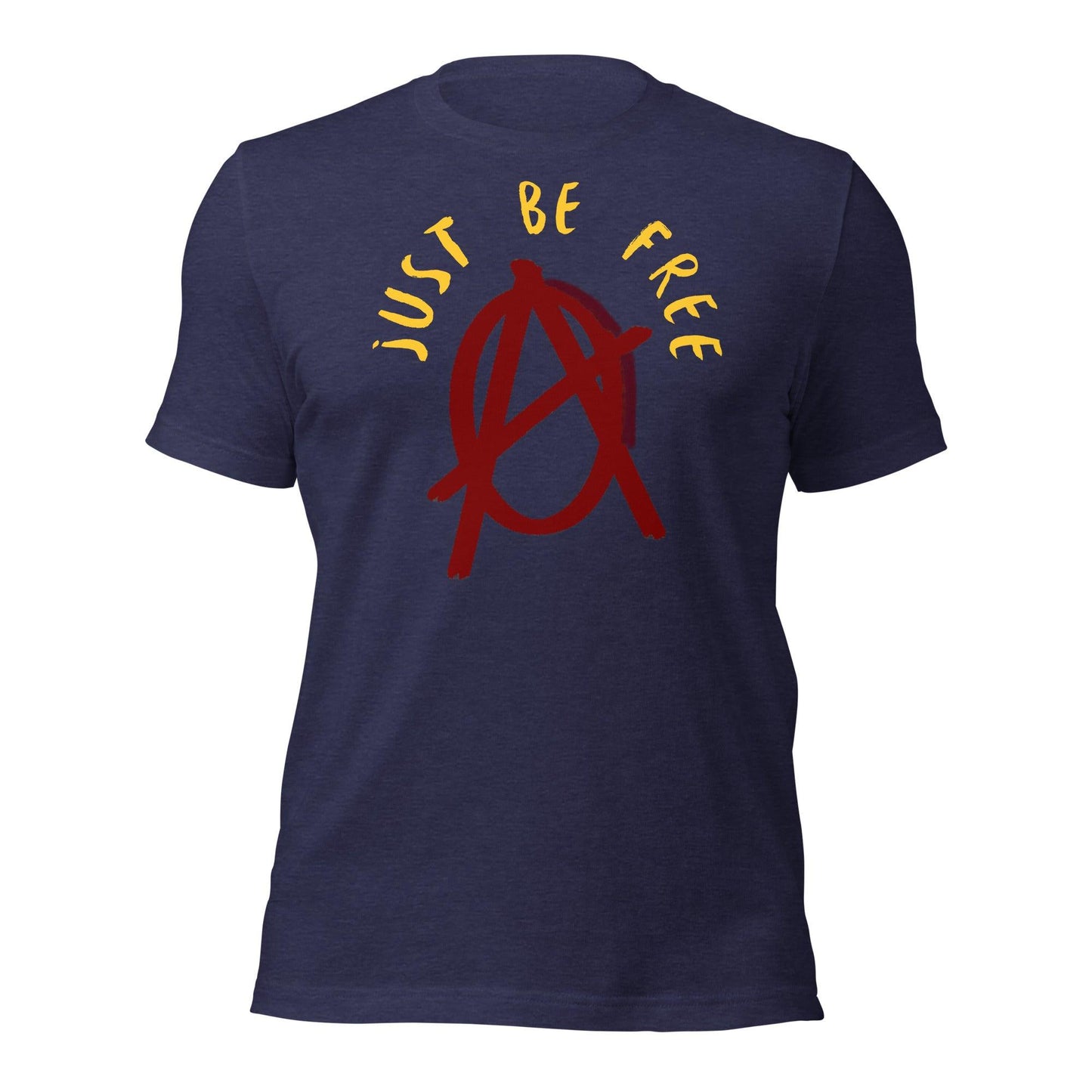 Anarchy Wear "Just Be Free" Red Unisex t-shirt - AnarchyWear