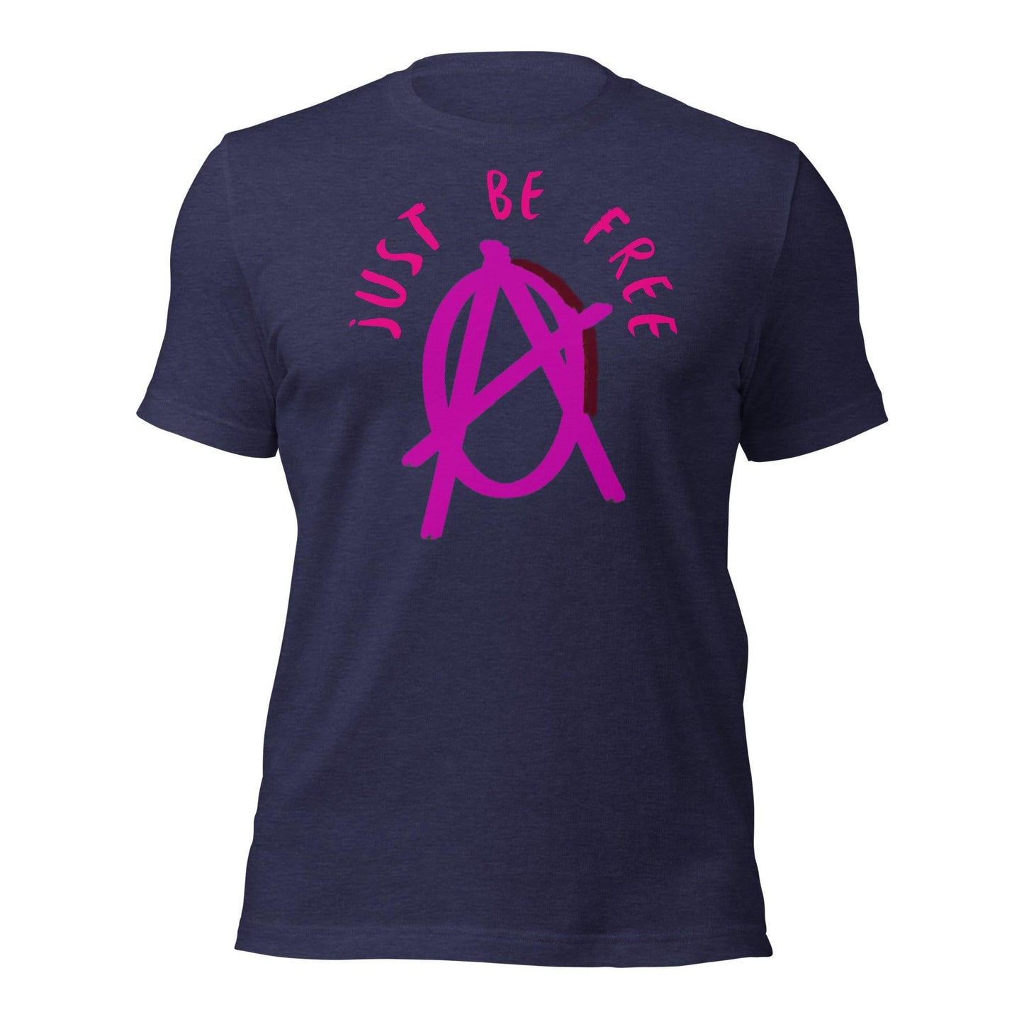Anarchy Wear "Just Be Free" Pink Unisex t-shirt - AnarchyWear