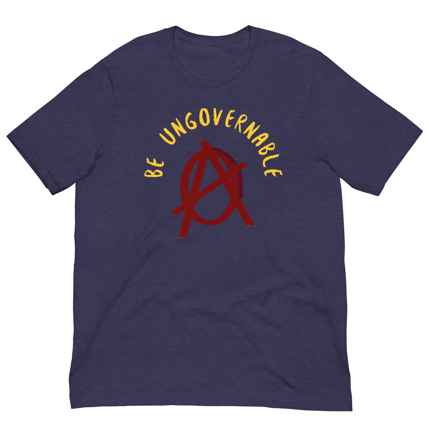 Anarchy Wear "Be Ungovernable" Red Unisex t-shirt