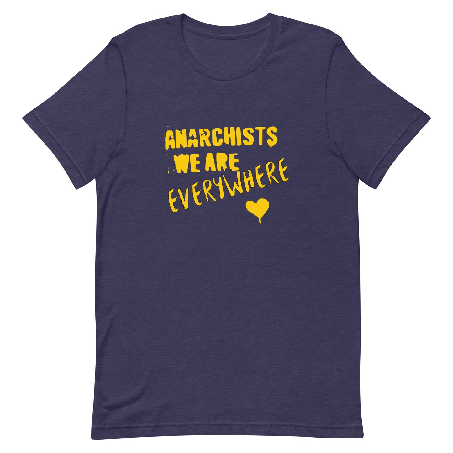 Anarchy Wear "We Are Every Where" Gold Unisex t-shirt