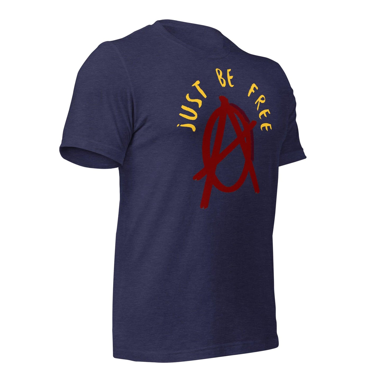 Anarchy Wear "Just Be Free" Red Unisex t-shirt - AnarchyWear