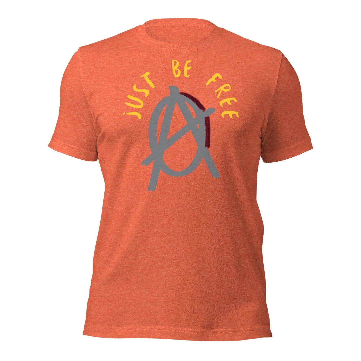 Anarchy Wear "Just Be Free" Grey Pastels Unisex t-shirt - AnarchyWear