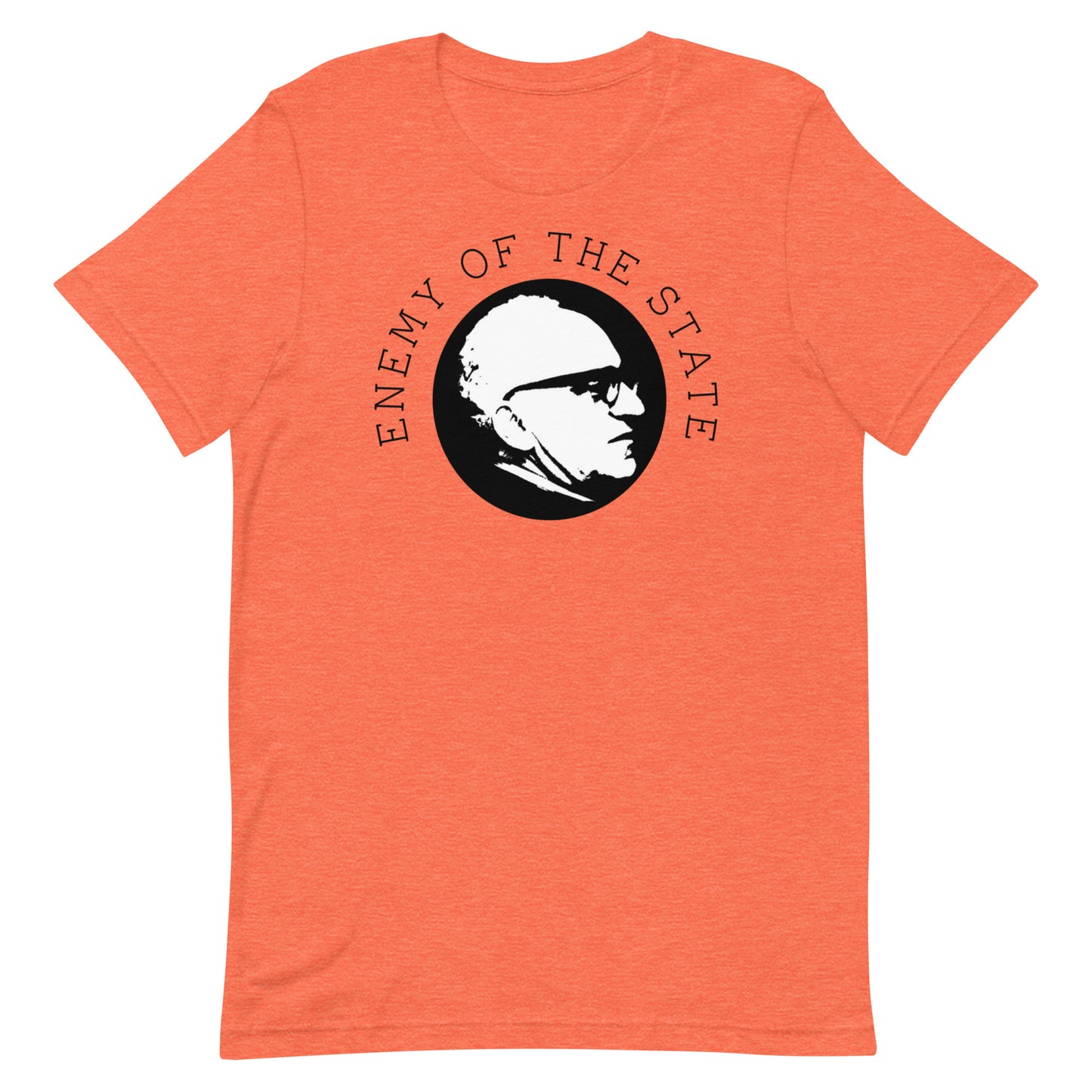 Anarchy Wear Black on Pastels "Enemy of The State" Unisex t-shirt