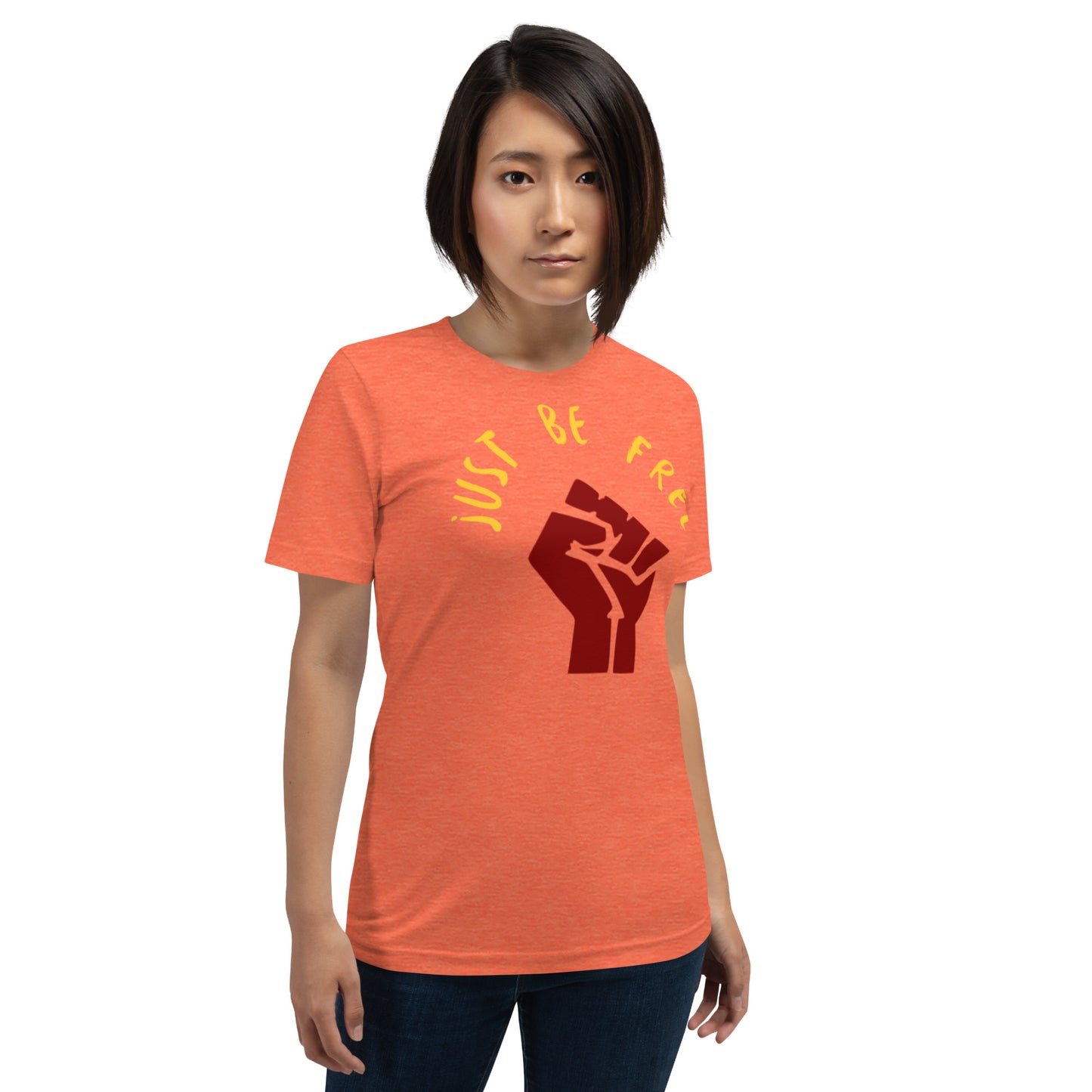 Anarchy Wear "Just Be Free" Unity Pastel Unisex t-shirt