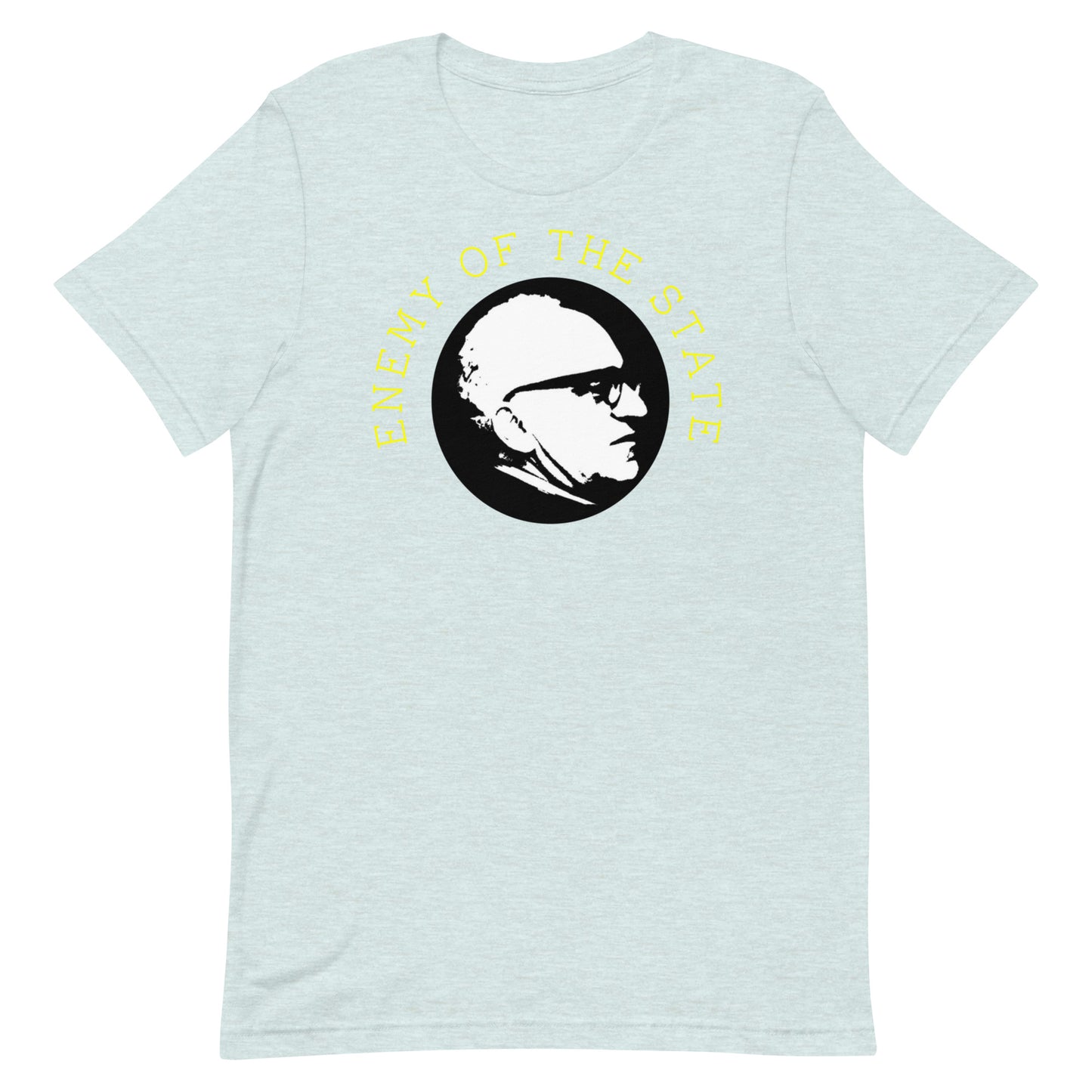 Anarchy Wear Gold on Pastels "Enemy of The State" Unisex t-shirt