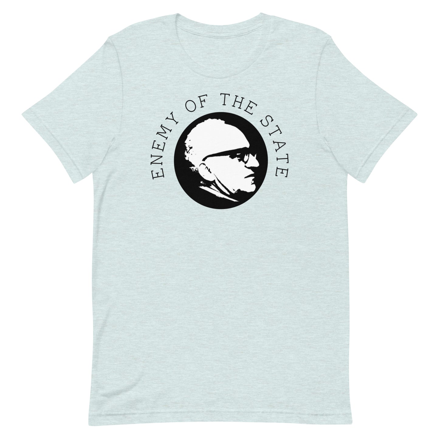 Anarchy Wear Black on Pastels "Enemy of The State" Unisex t-shirt