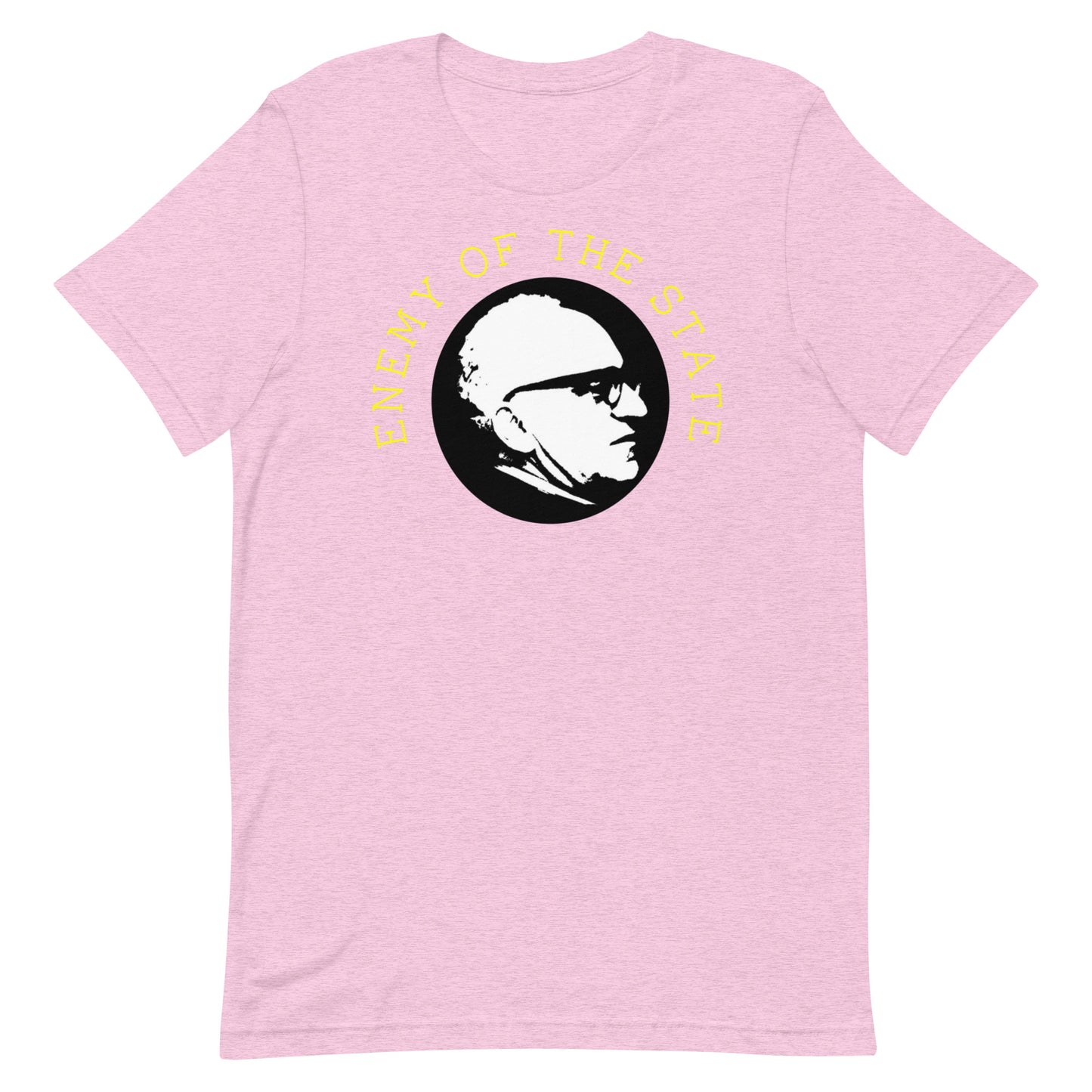 Anarchy Wear Gold on Pastels "Enemy of The State" Unisex t-shirt
