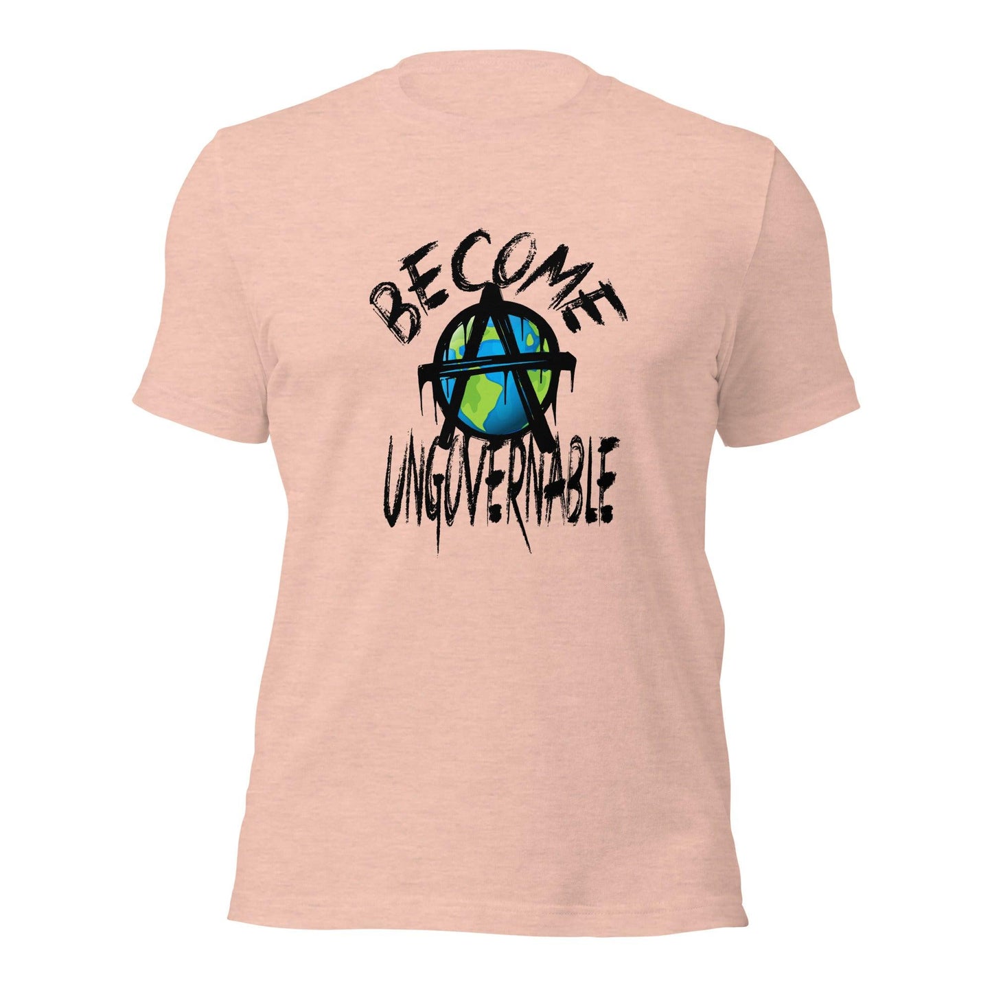 "Become Ungovernable" By @DigitalDuelist Unisex t-shirt - AnarchyWear