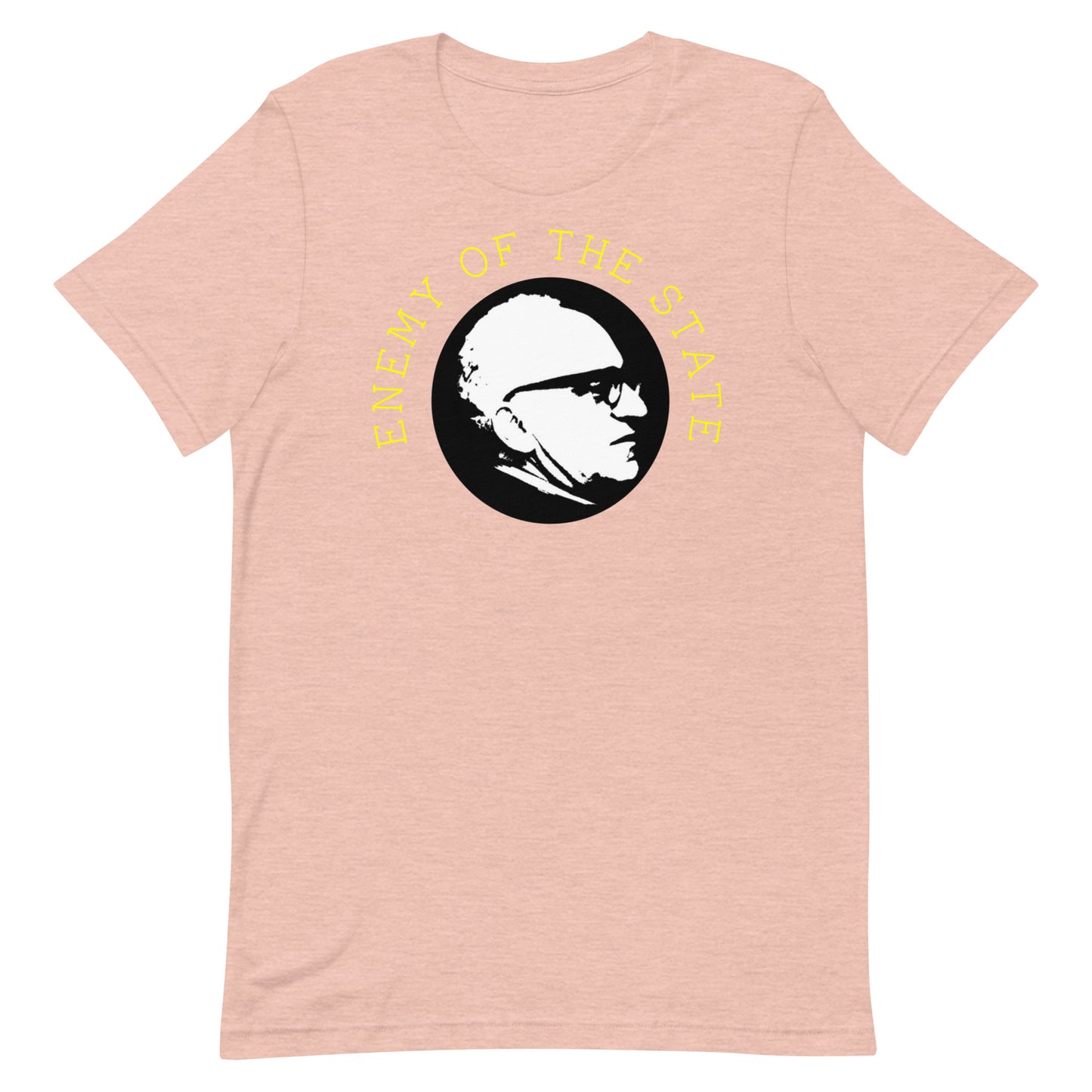 Anarchy Wear Gold on Pastels "Enemy of The State" Unisex t-shirt