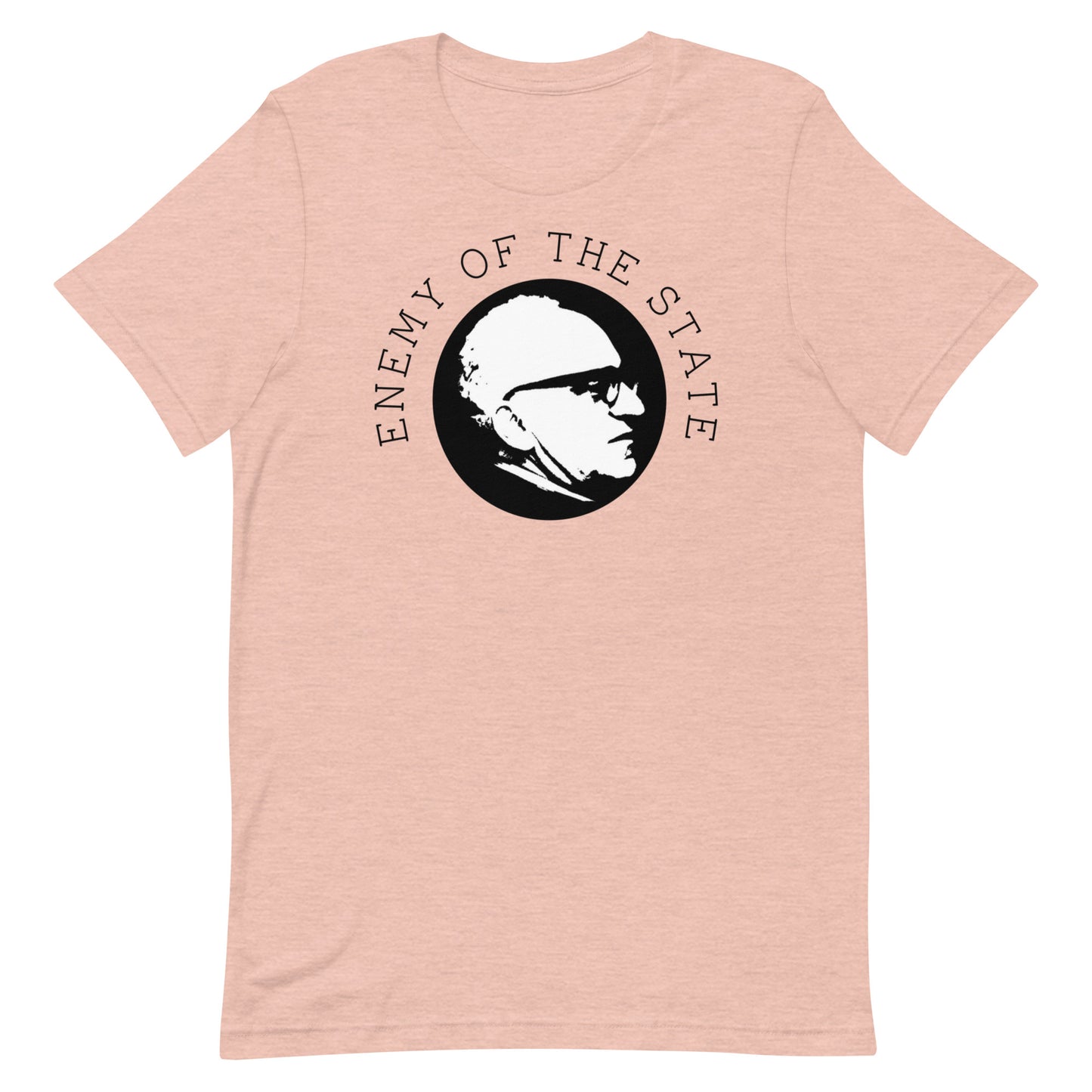Anarchy Wear Black on Pastels "Enemy of The State" Unisex t-shirt