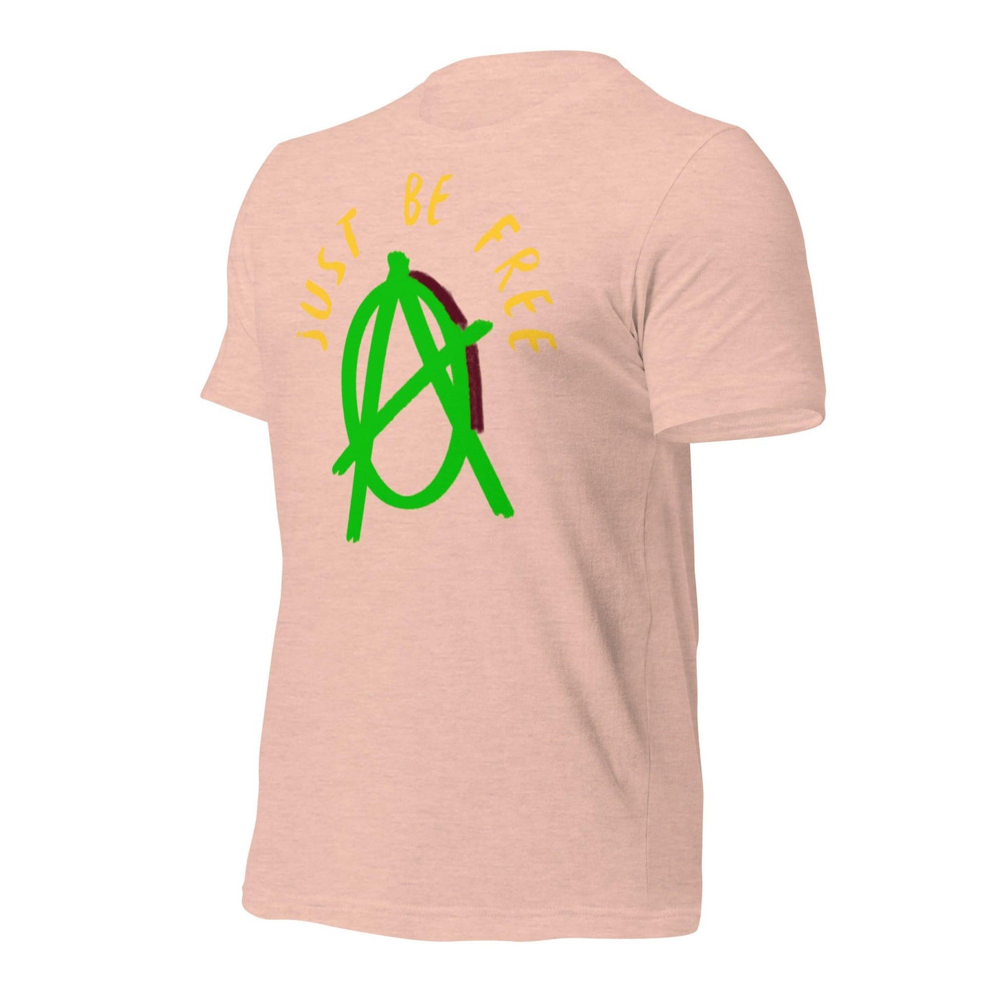 Anarchy Wear "Just Be Free" Green Pastels Unisex t-shirt - AnarchyWear