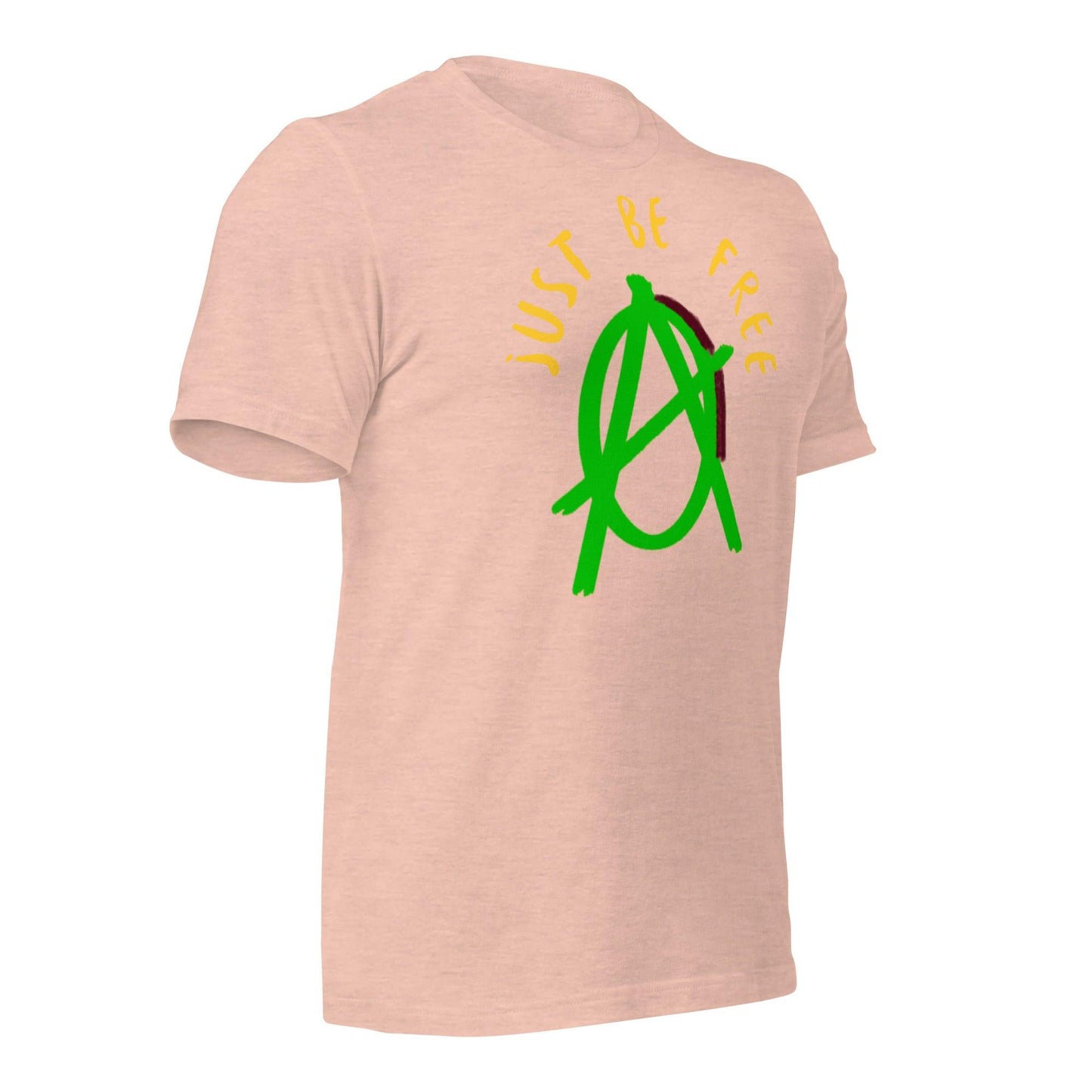 Anarchy Wear "Just Be Free" Green Pastels Unisex t-shirt - AnarchyWear