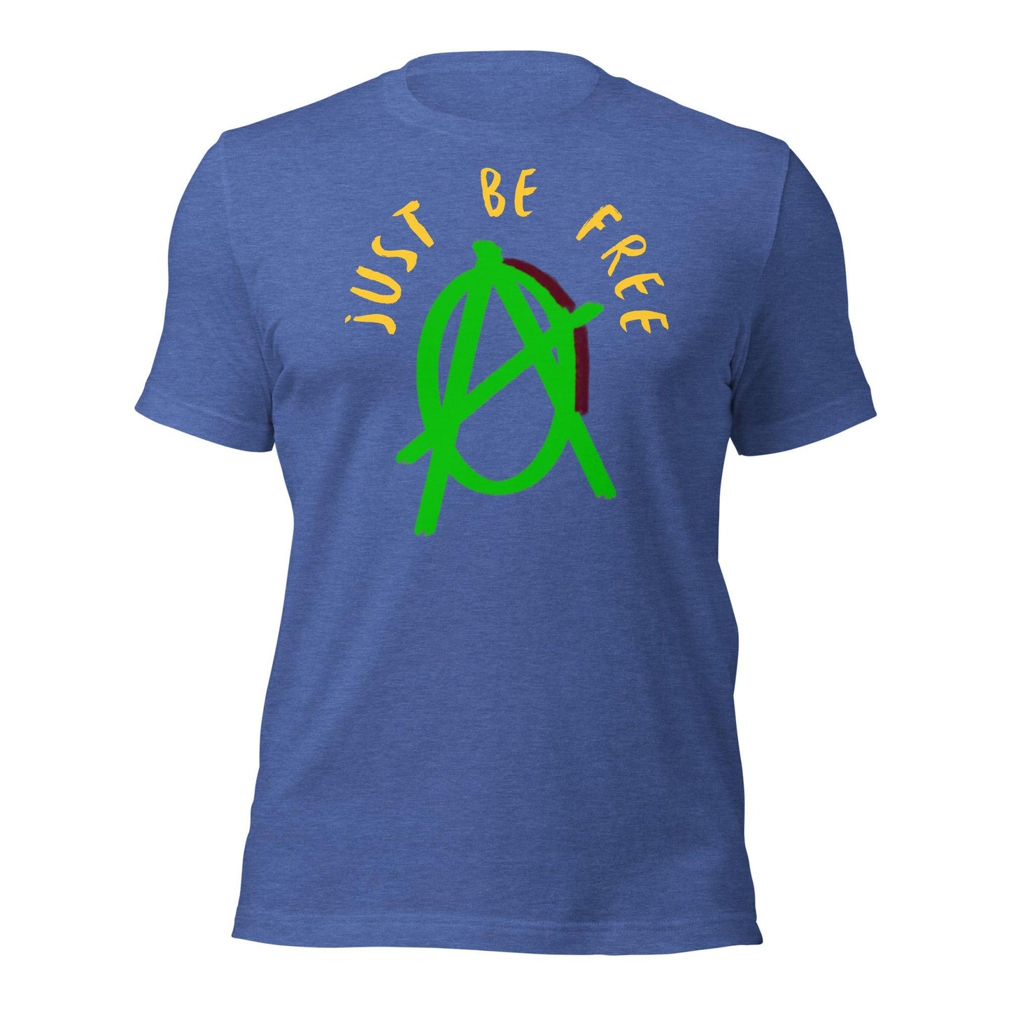 Anarchy Wear "Just Be Free" Green Unisex t-shirt - AnarchyWear