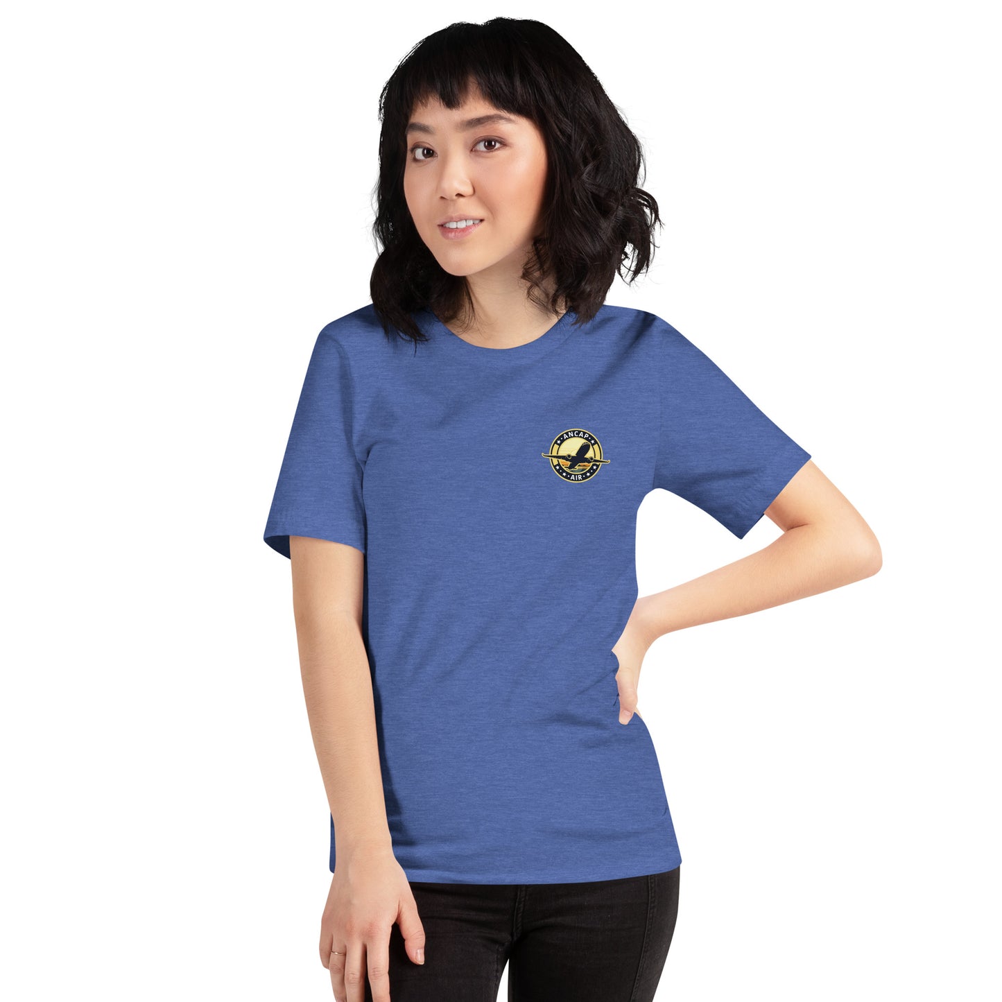 AnCap Air Official Pastel T-Shirt Small Logo