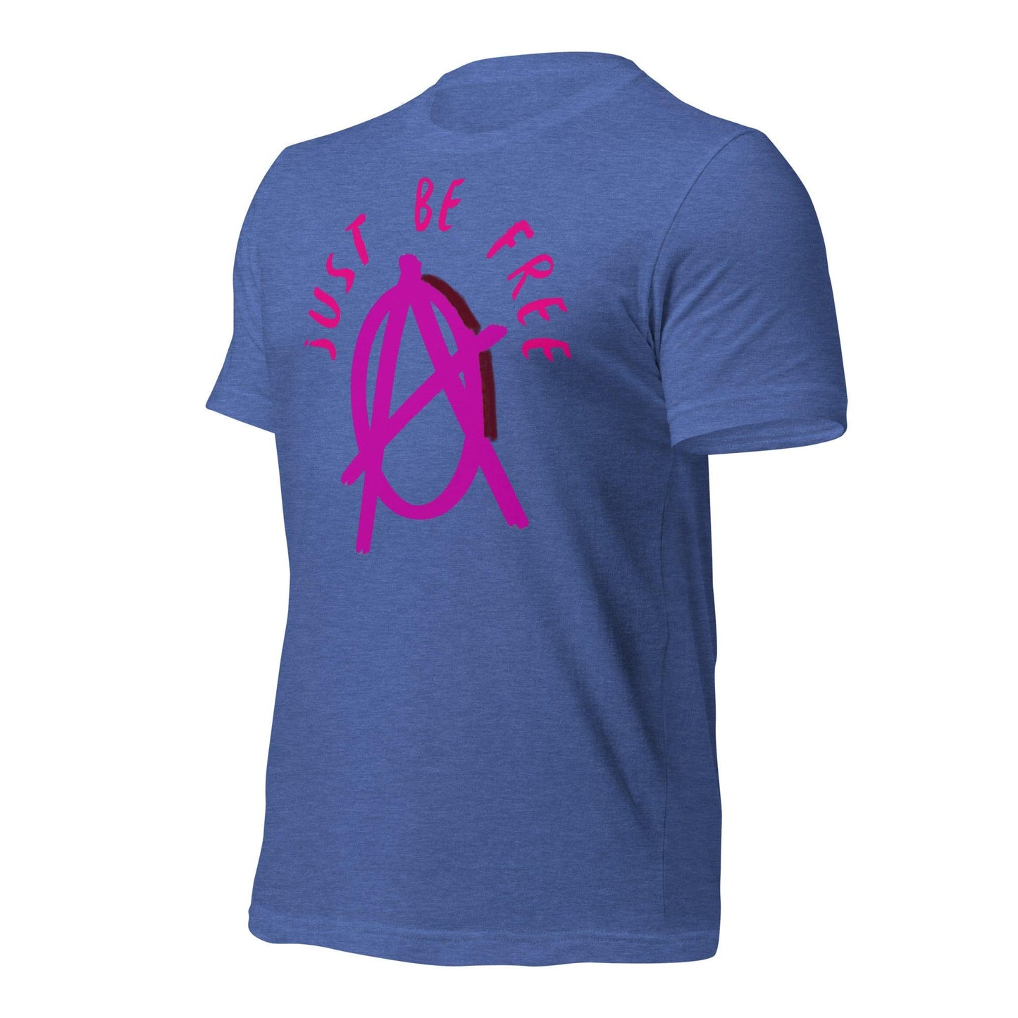 Anarchy Wear "Just Be Free" Pink Unisex t-shirt - AnarchyWear