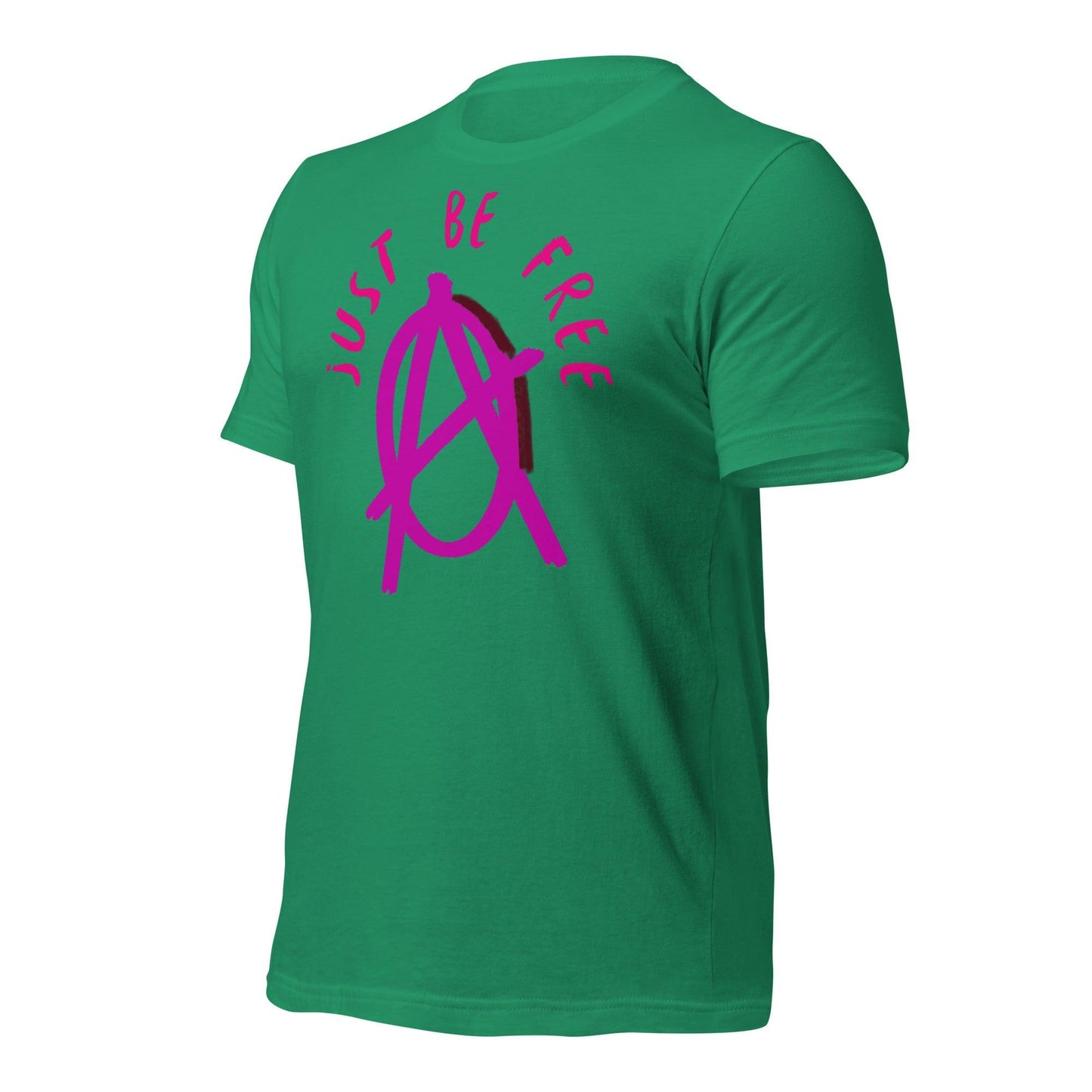 Anarchy Wear "Just Be Free" Pink Unisex t-shirt - AnarchyWear