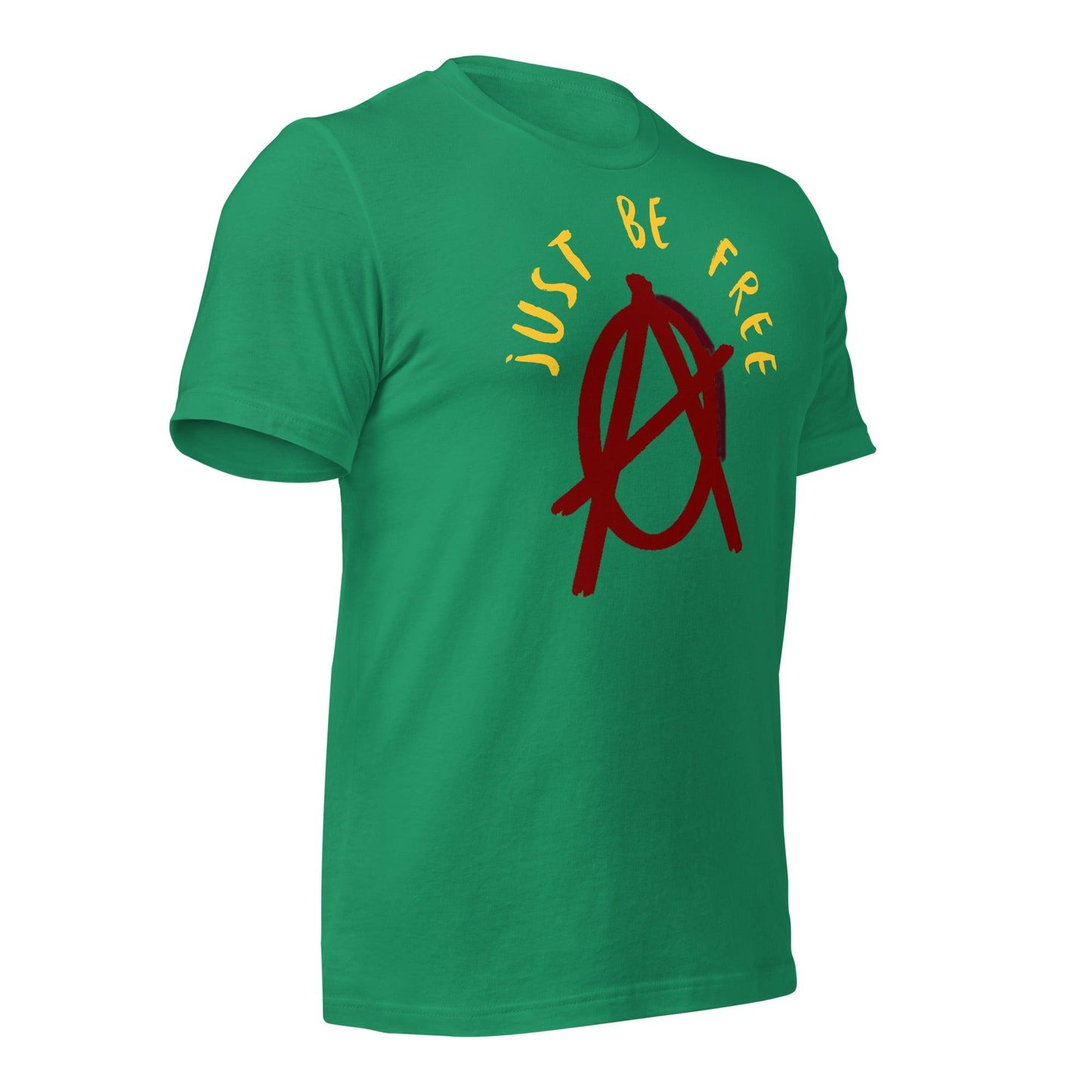 Anarchy Wear "Just Be Free" Red Unisex t-shirt - AnarchyWear