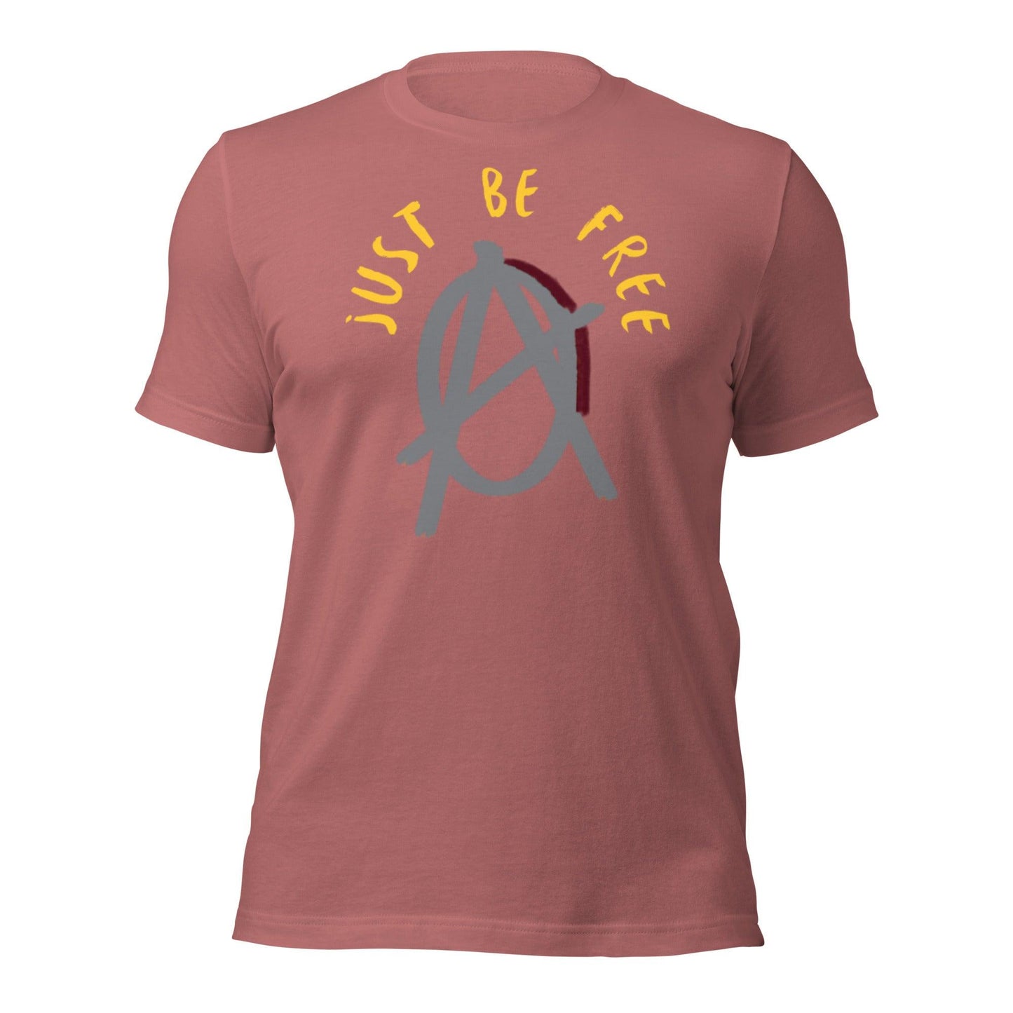 Anarchy Wear "Just Be Free" Grey Pastels Unisex t-shirt - AnarchyWear