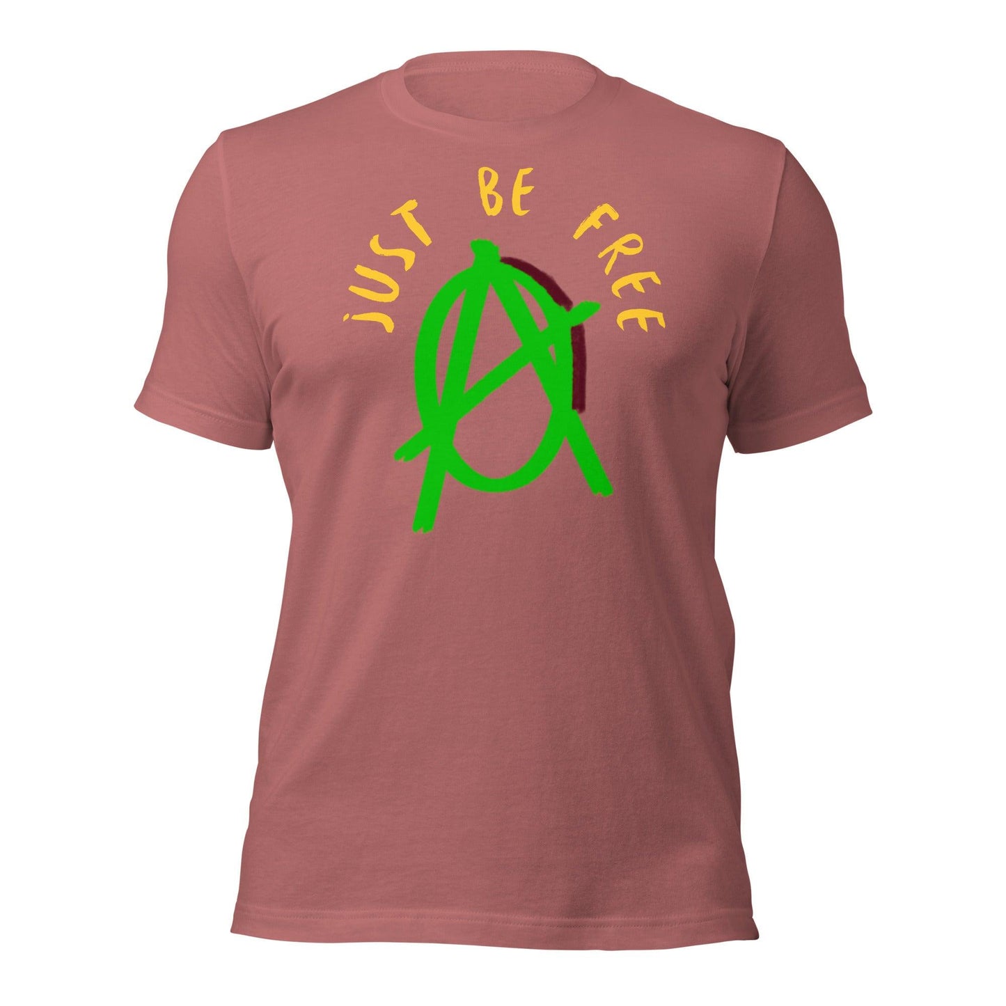 Anarchy Wear "Just Be Free" Green Pastels Unisex t-shirt - AnarchyWear