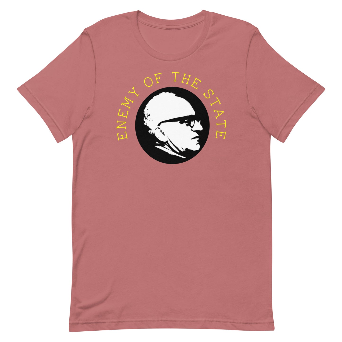Anarchy Wear Gold on Pastels "Enemy of The State" Unisex t-shirt
