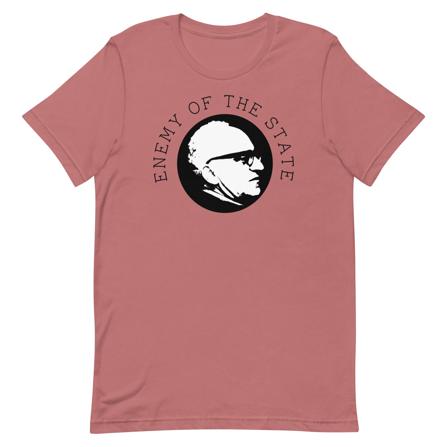 Anarchy Wear Black on Pastels "Enemy of The State" Unisex t-shirt